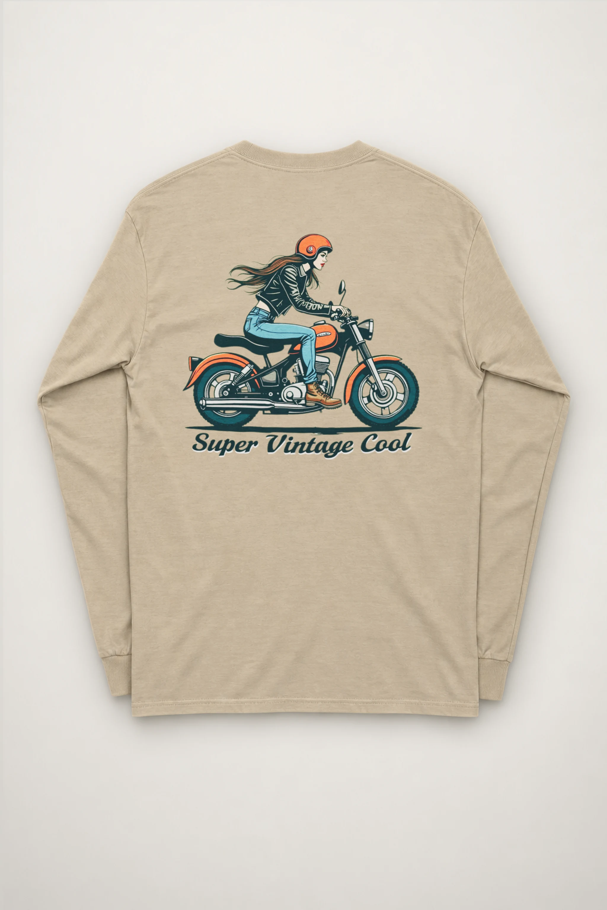 "Super Vintage Cool" Unisex Longsleeve T-shirt