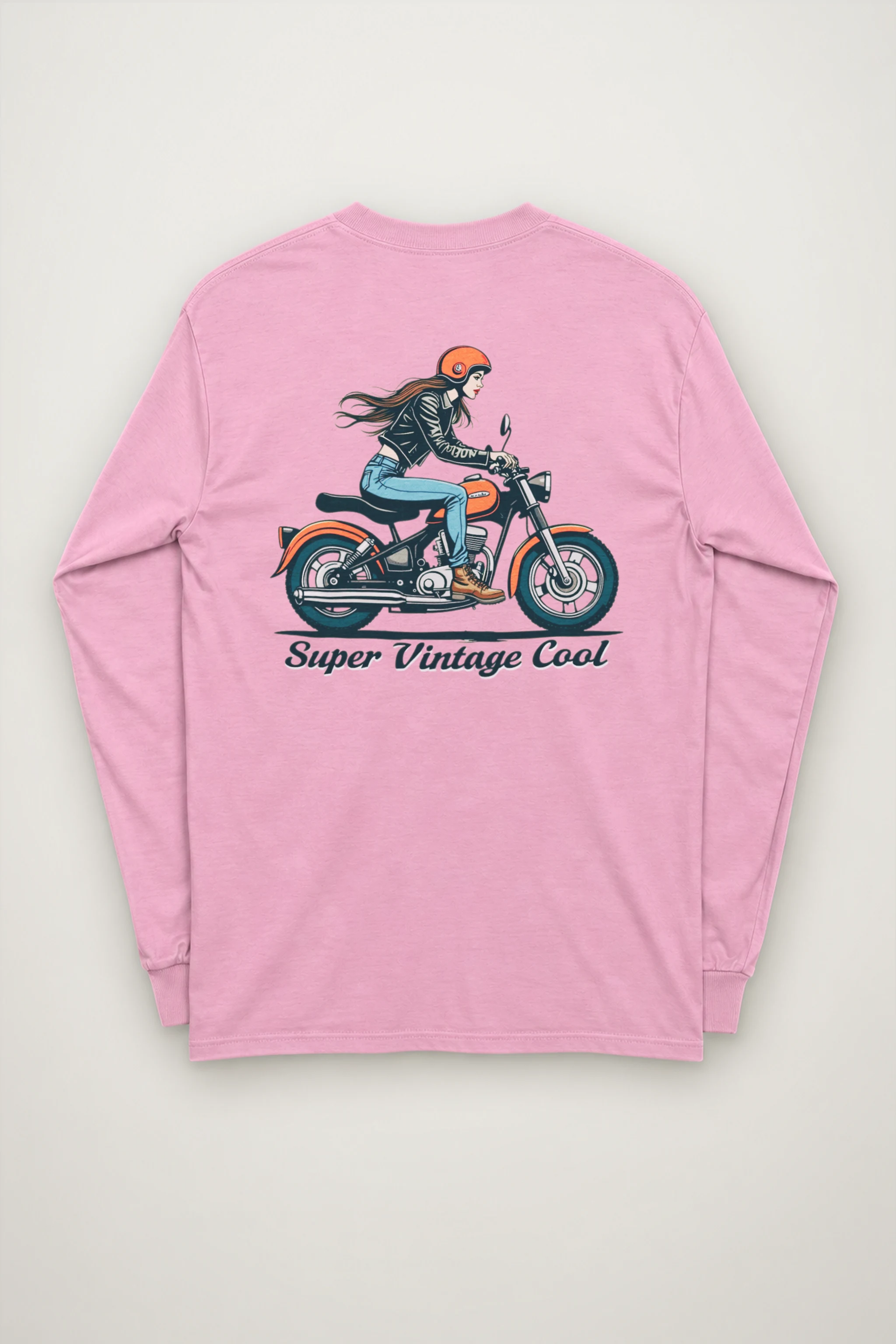 "Super Vintage Cool" Unisex Longsleeve T-shirt