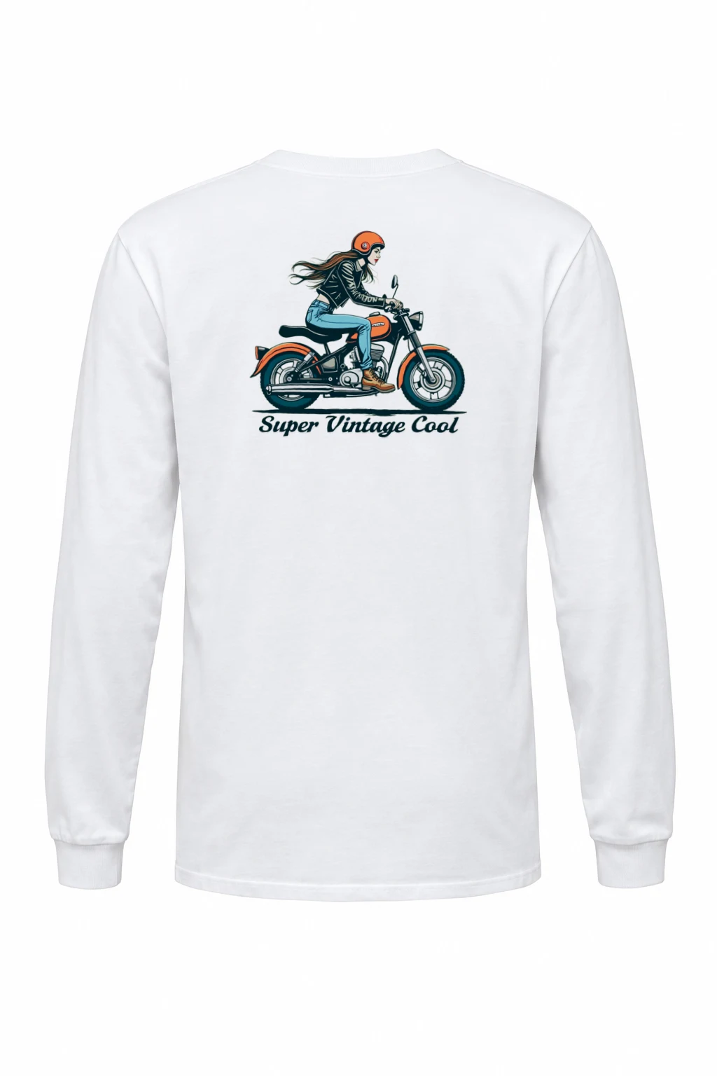 "Super Vintage Cool" Unisex Longsleeve T-shirt | Gildan 2400