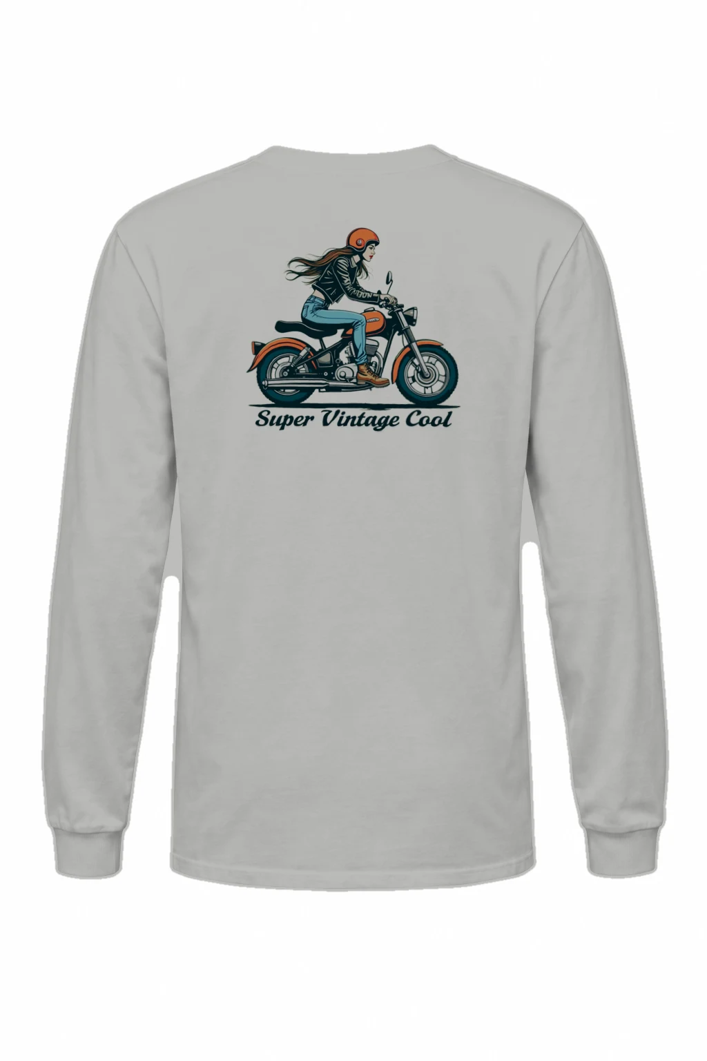 "Super Vintage Cool" Unisex Longsleeve T-shirt | Gildan 2400