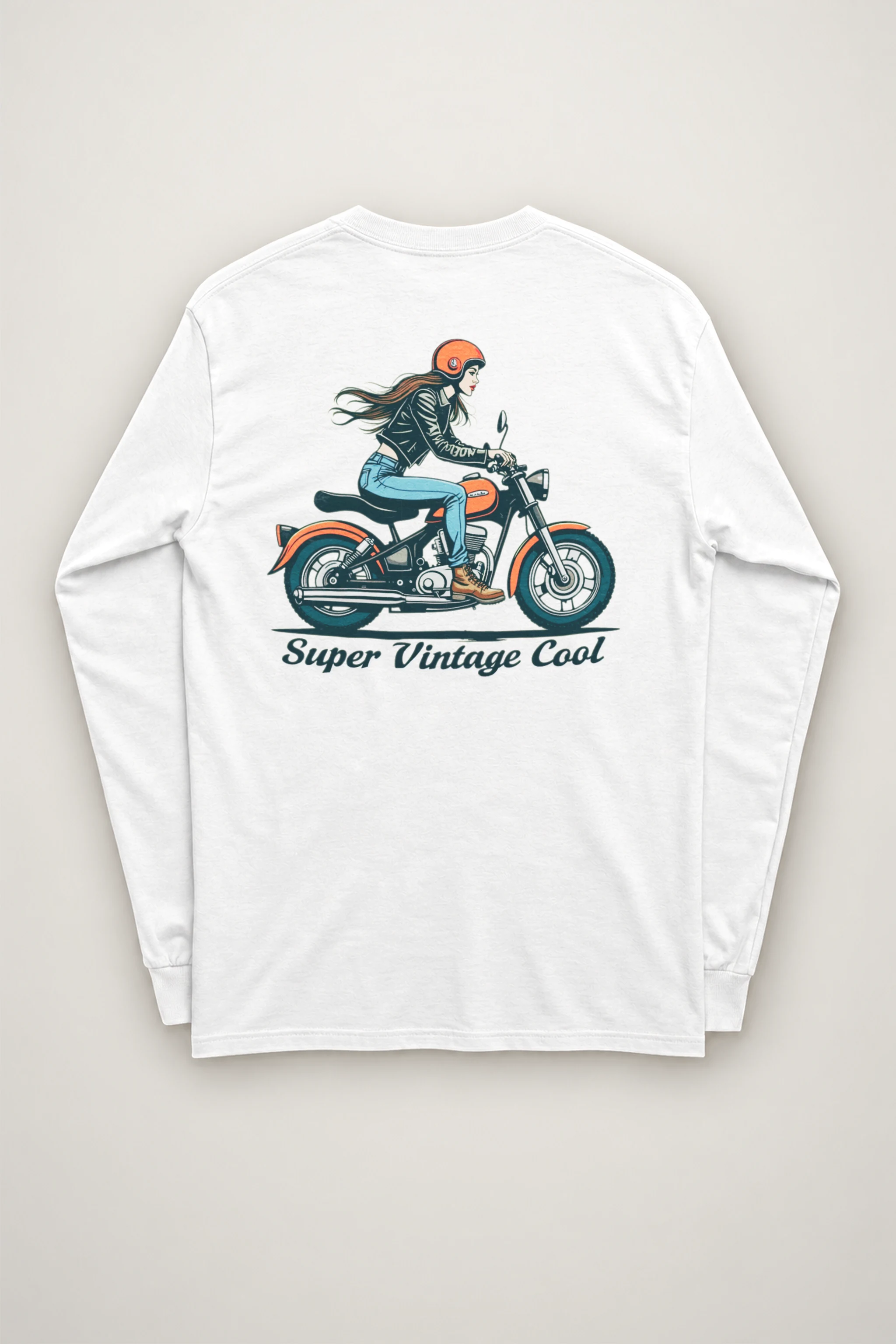 "Super Vintage Cool" Unisex Longsleeve T-shirt