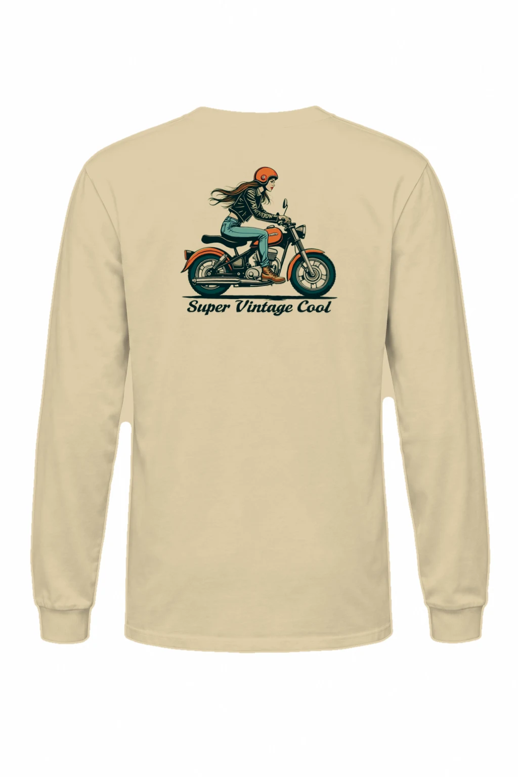 "Super Vintage Cool" Unisex Longsleeve T-shirt | Gildan 2400
