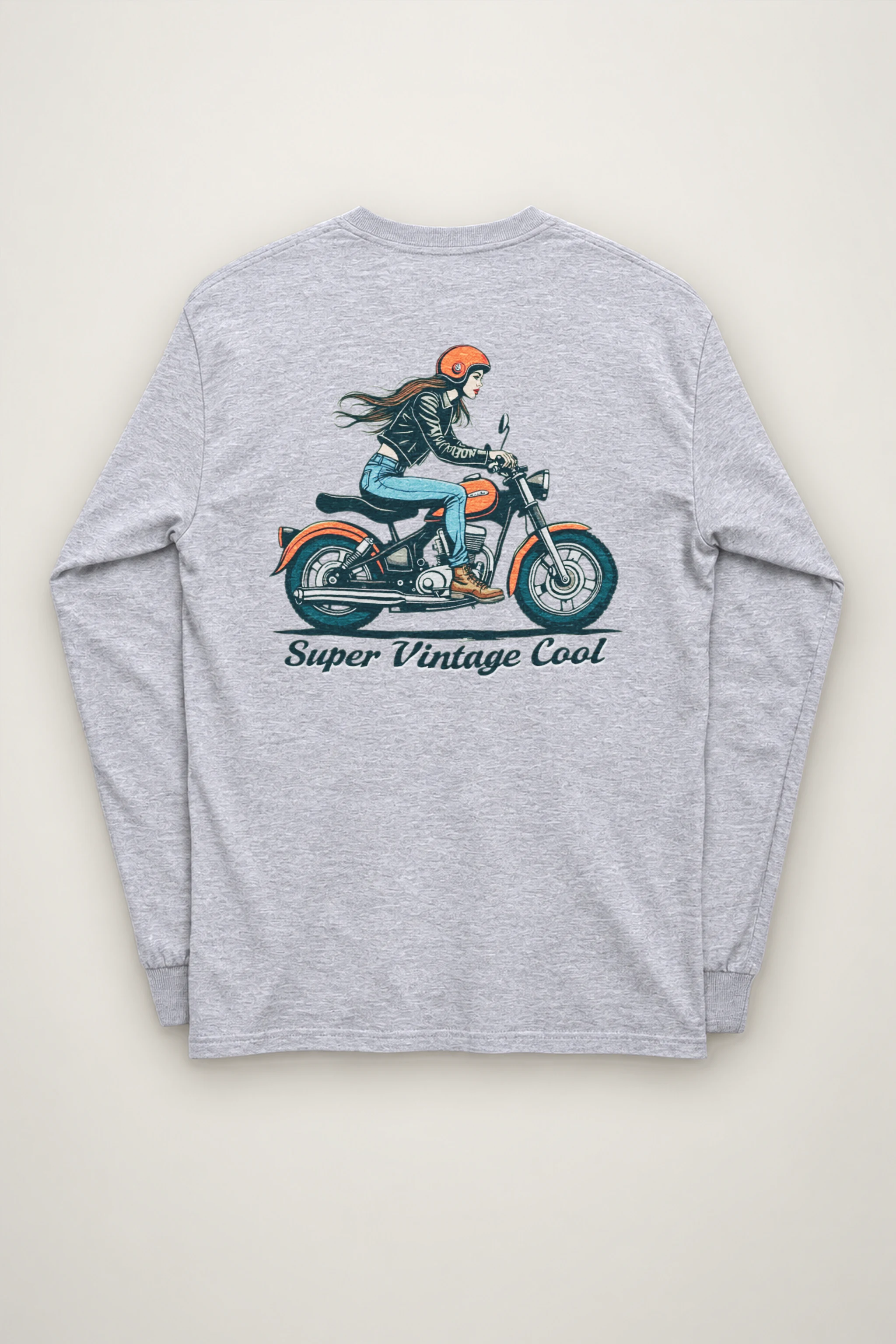 "Super Vintage Cool" Unisex Longsleeve T-shirt