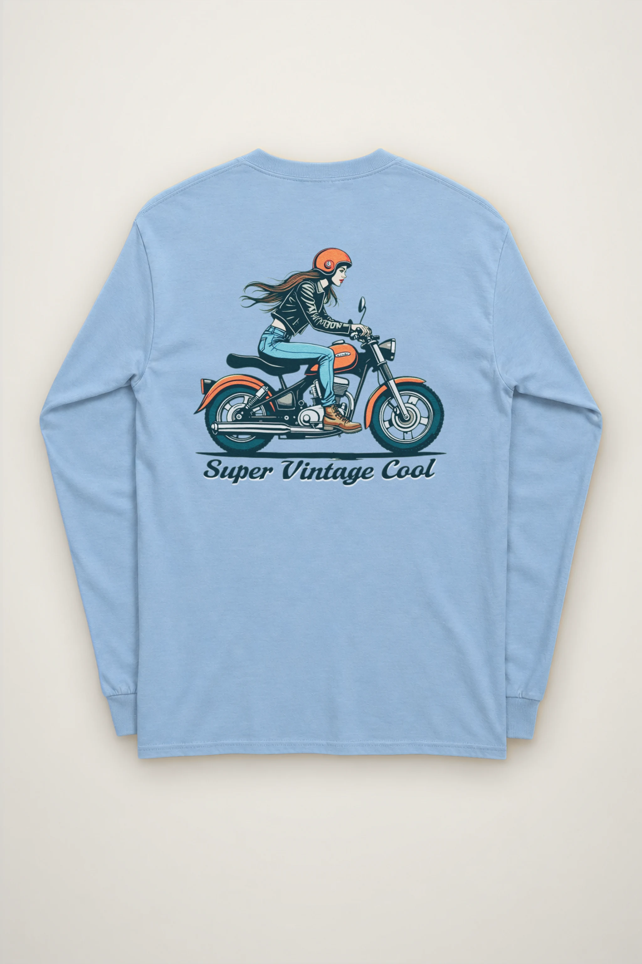 "Super Vintage Cool" Unisex Longsleeve T-shirt