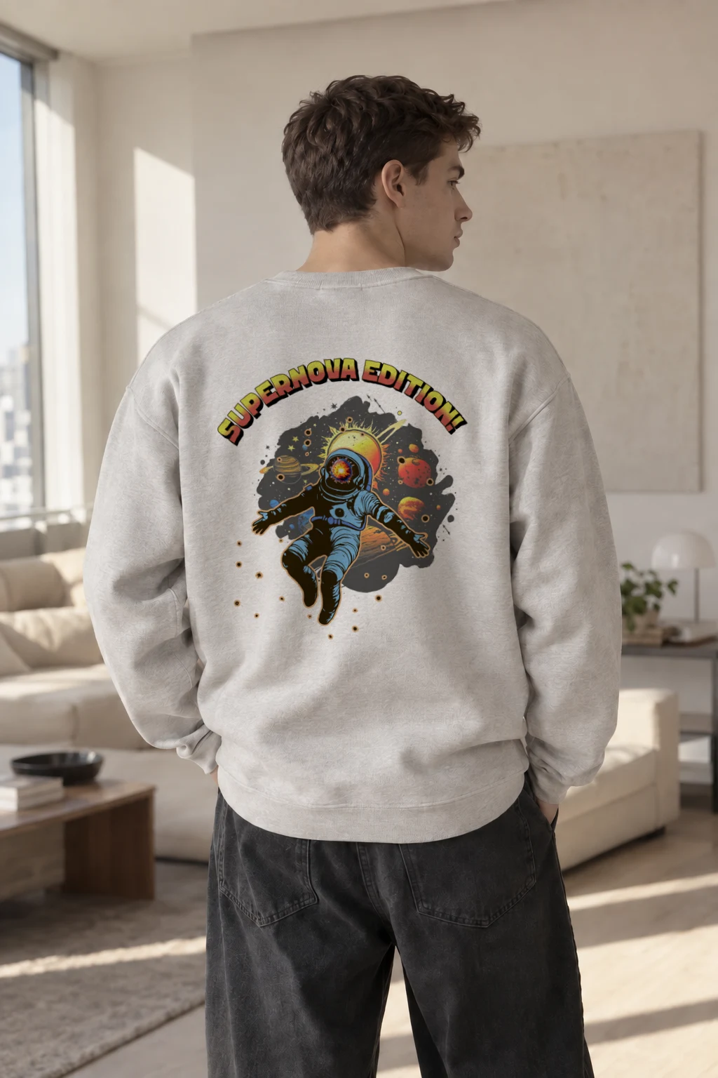 "Supernova Edition" Heavy Blend Unisex Crewneck Sweatshirt | Gildan 18000
