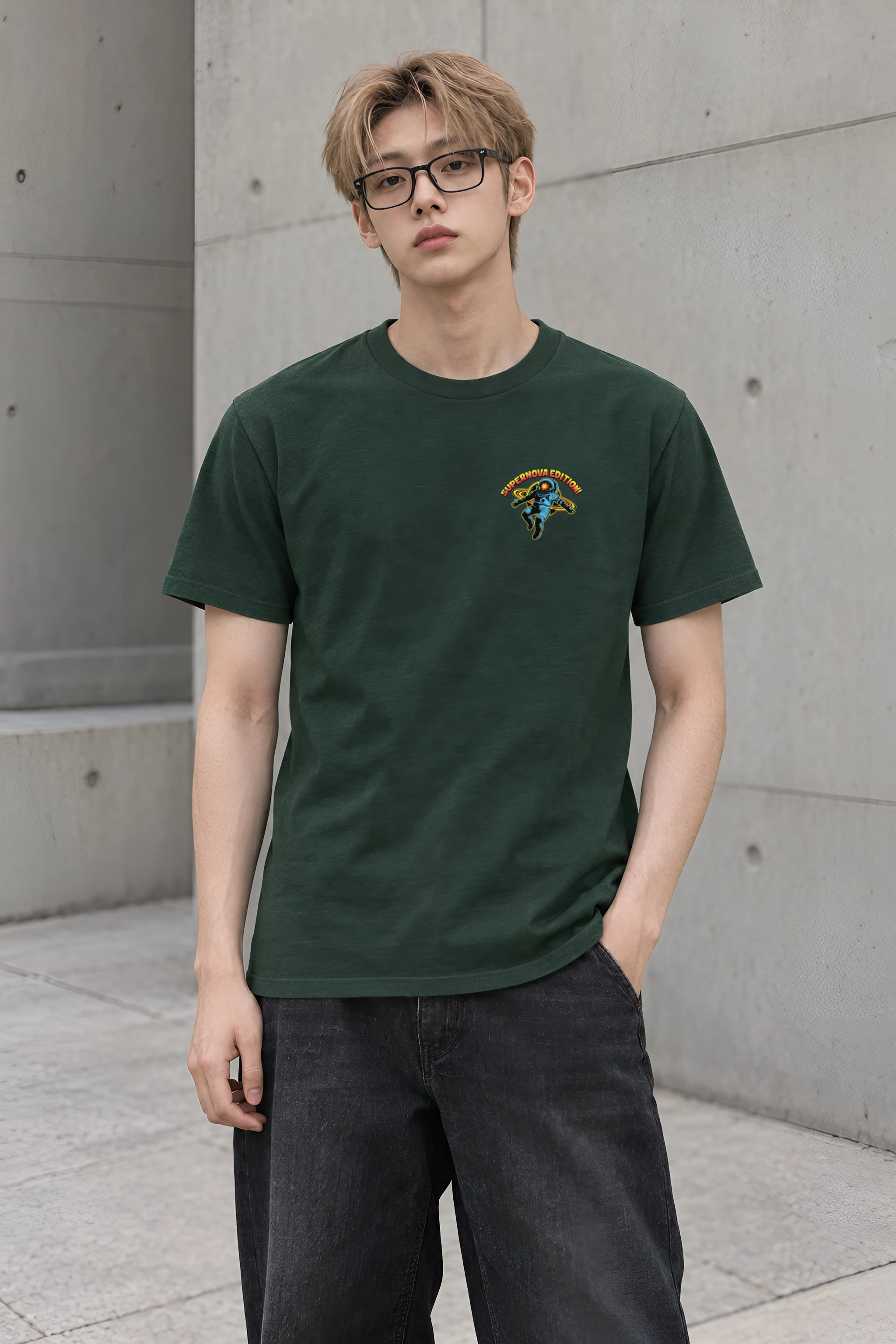 "Supernova Edition" Heavyweight Unisex Crewneck T-shirt