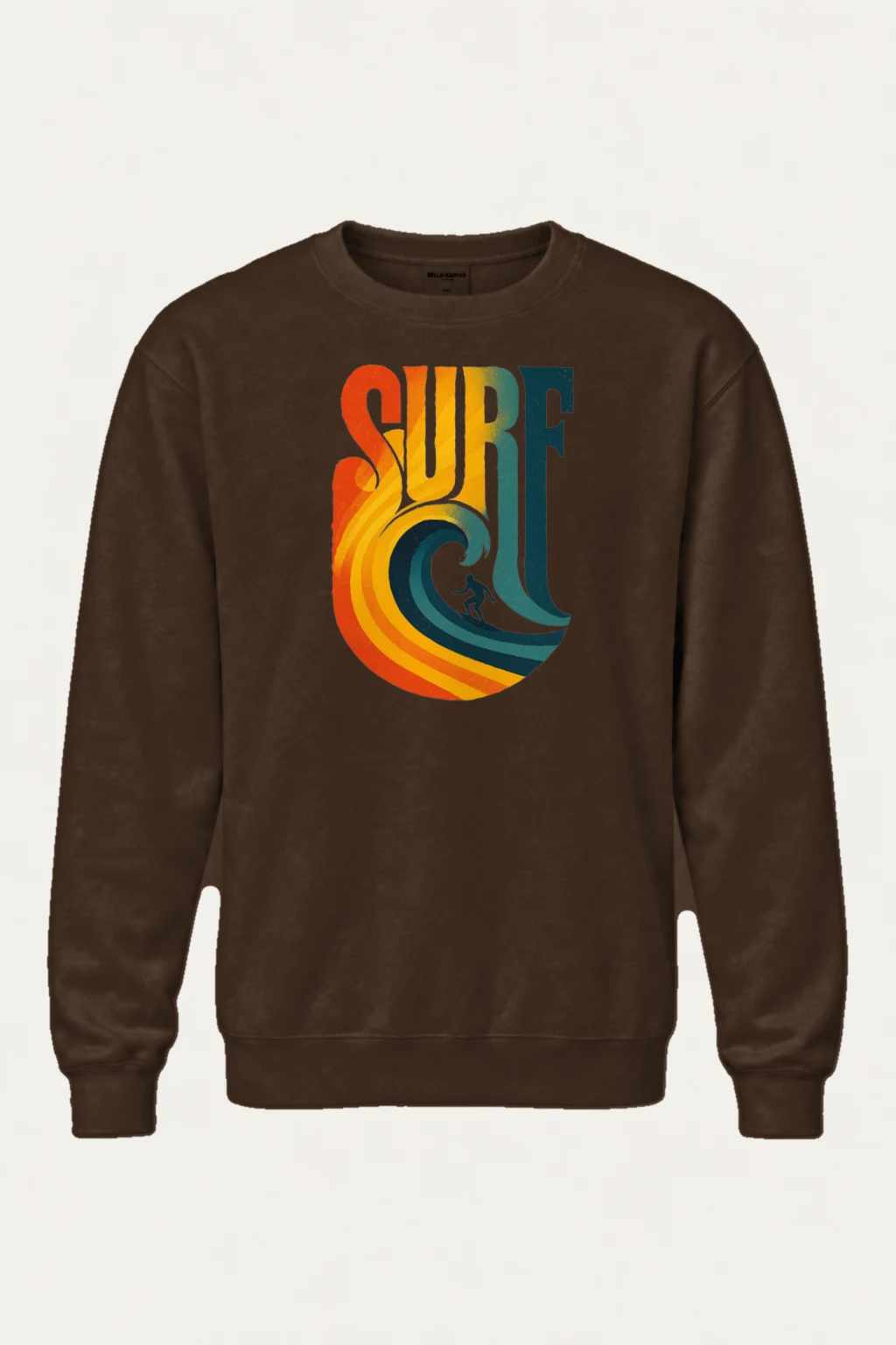 "Surf Break" Heavy Blend Unisex Crewneck Sweatshirt | Gildan 18000