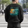 "Surf The Waves" Heavy Blend Unisex Crewneck Sweatshirt | Gildan 18000