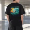 "Surf The Waves" Heavyweight Unisex Crewneck T-shirt | Gildan 5000