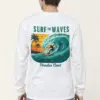 "Surf The Waves" Unisex Longsleeve T-shirt