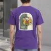 "Surprise Retro Cat" Heavyweight Unisex Crewneck T-shirt