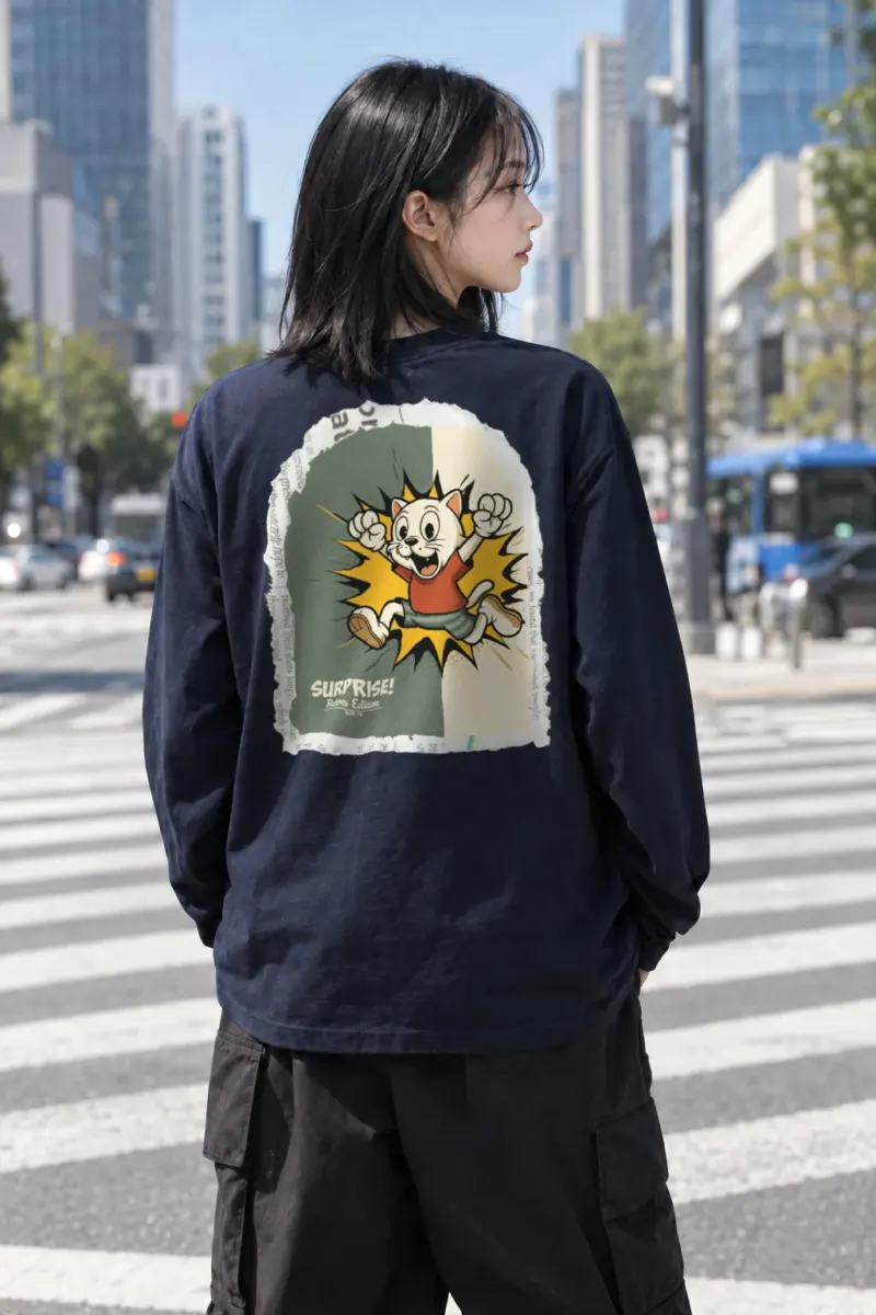 “Surprise Retro Edition” Unisex Longsleeve T-shirt | Gildan 2400