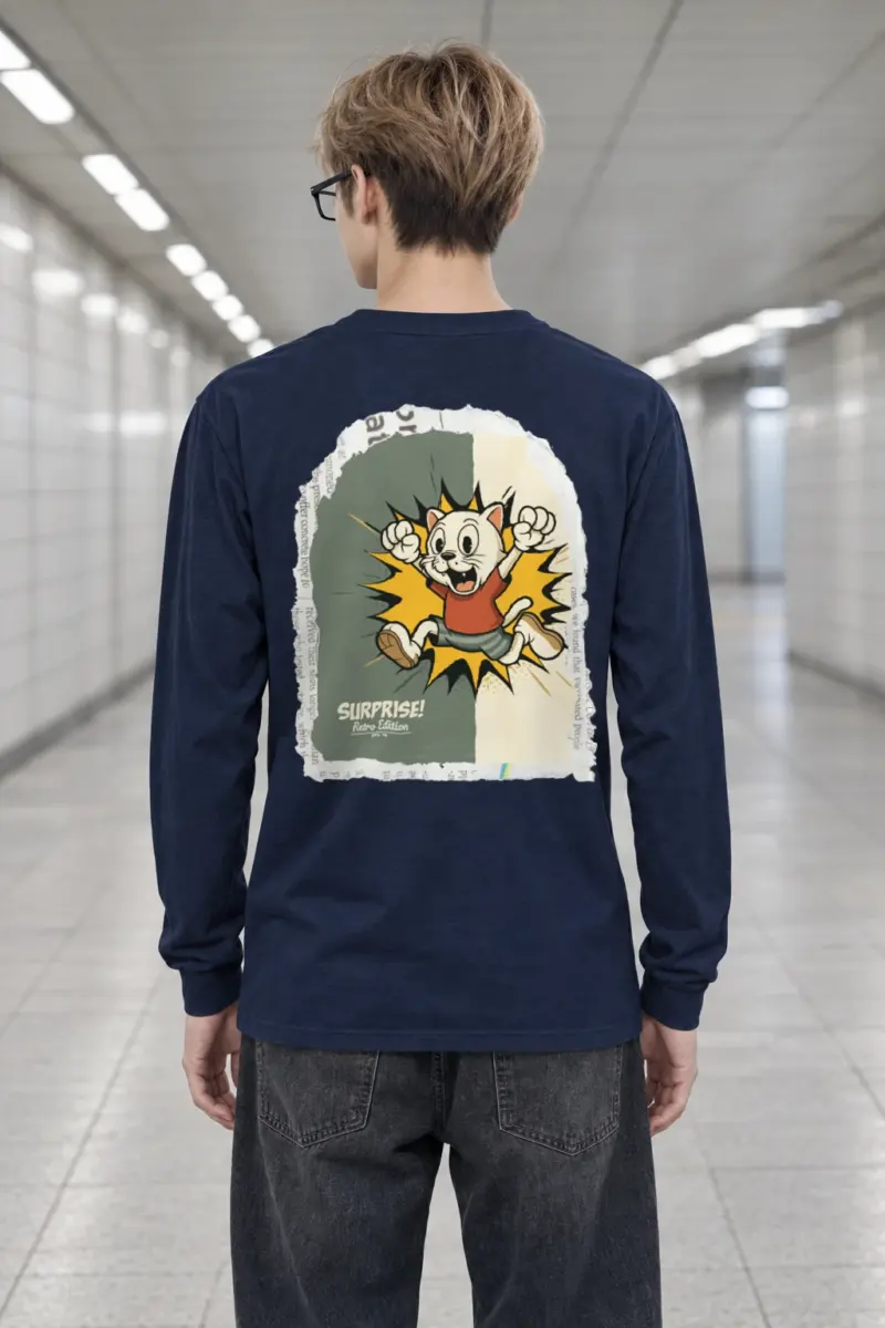"Surprise Retro Edition" Unisex Longsleeve T-shirt | Gildan 2400