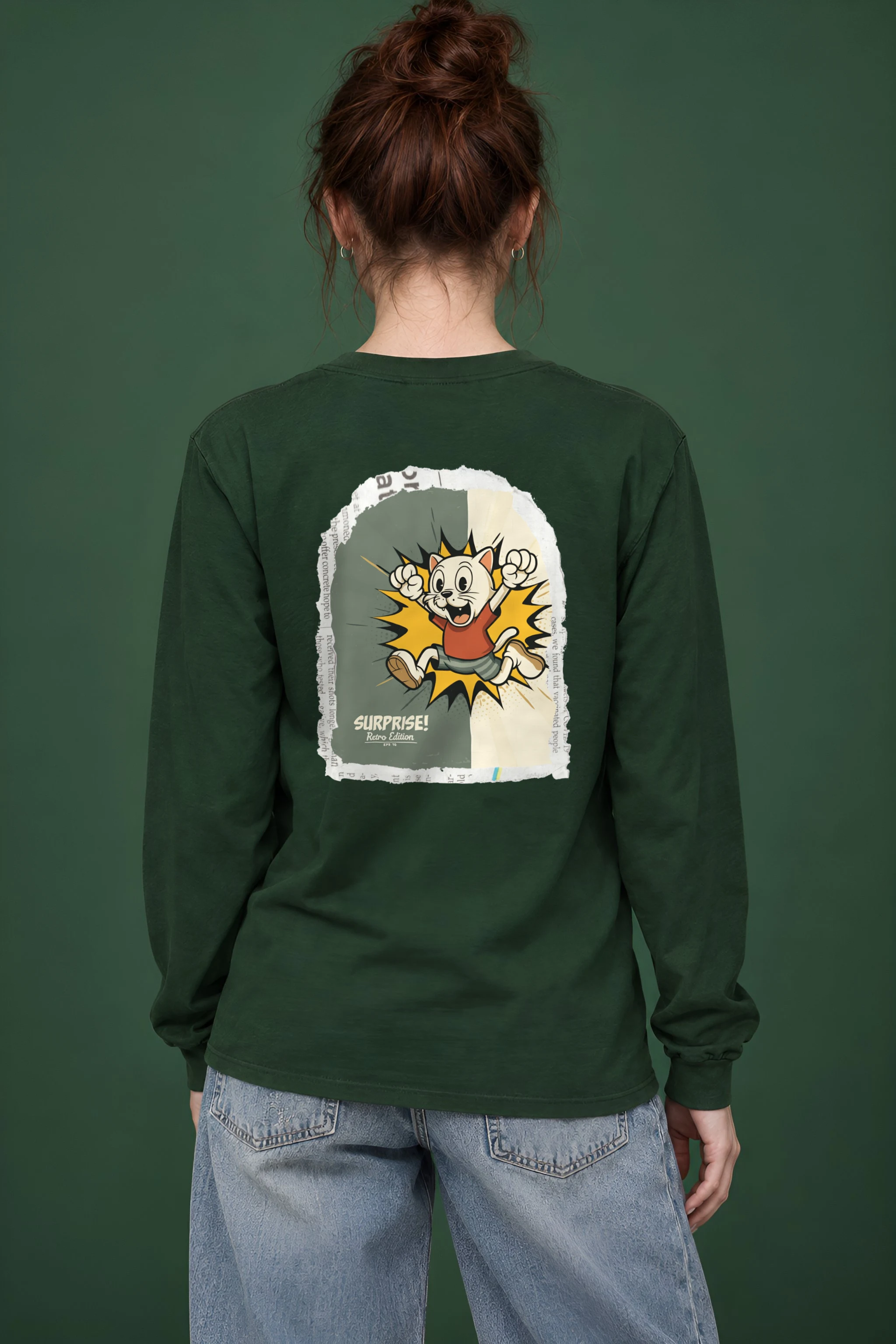 "Surprise Retro Edition" Unisex Longsleeve T-shirt