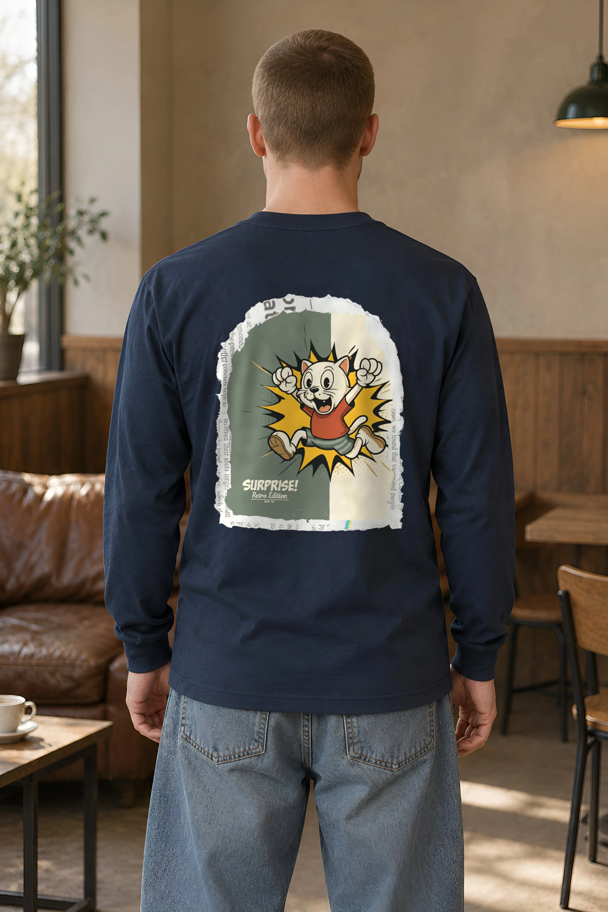 "Surprise Retro Edition" Unisex Longsleeve T-shirt