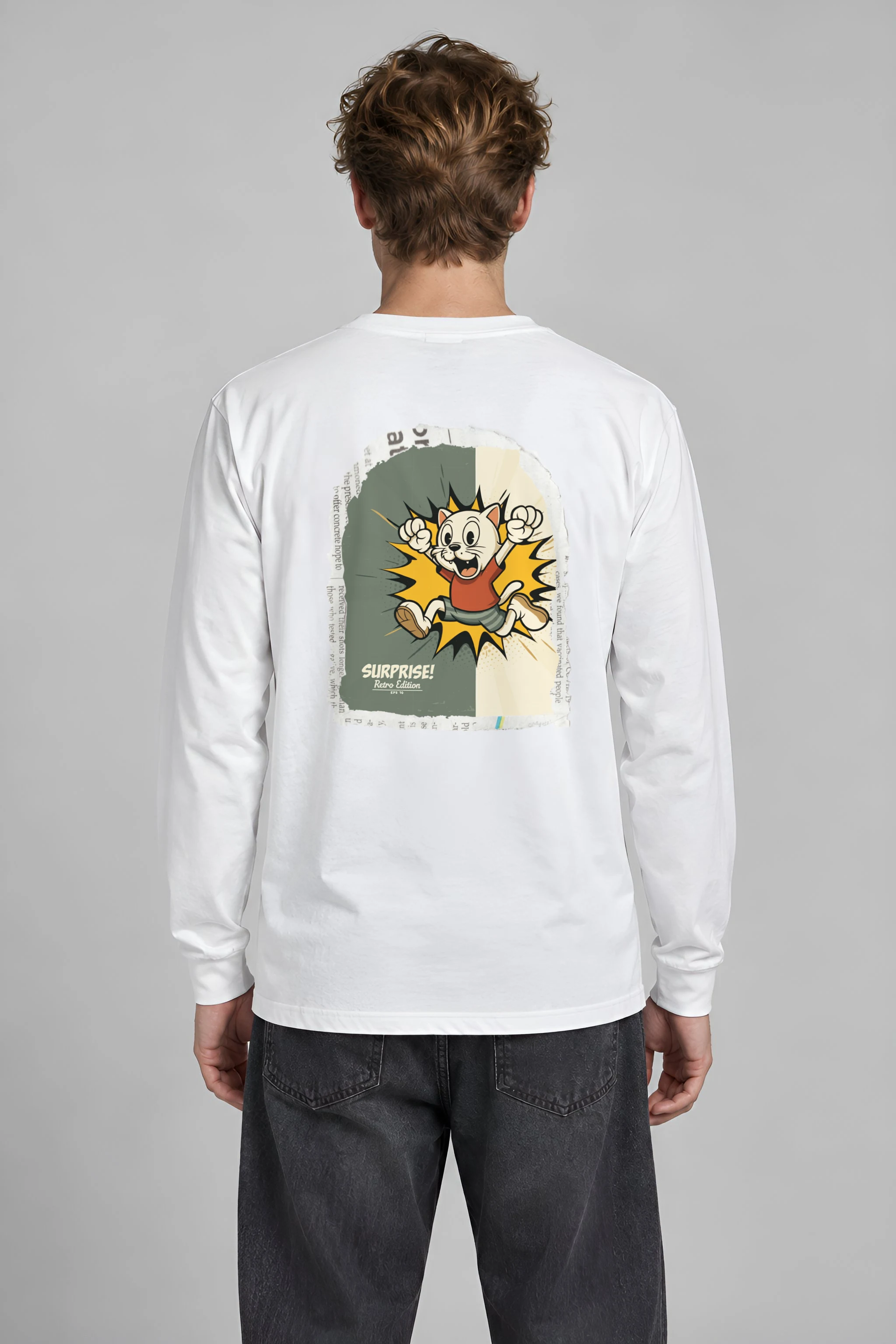 "Surprise Retro Edition" Unisex Longsleeve T-shirt