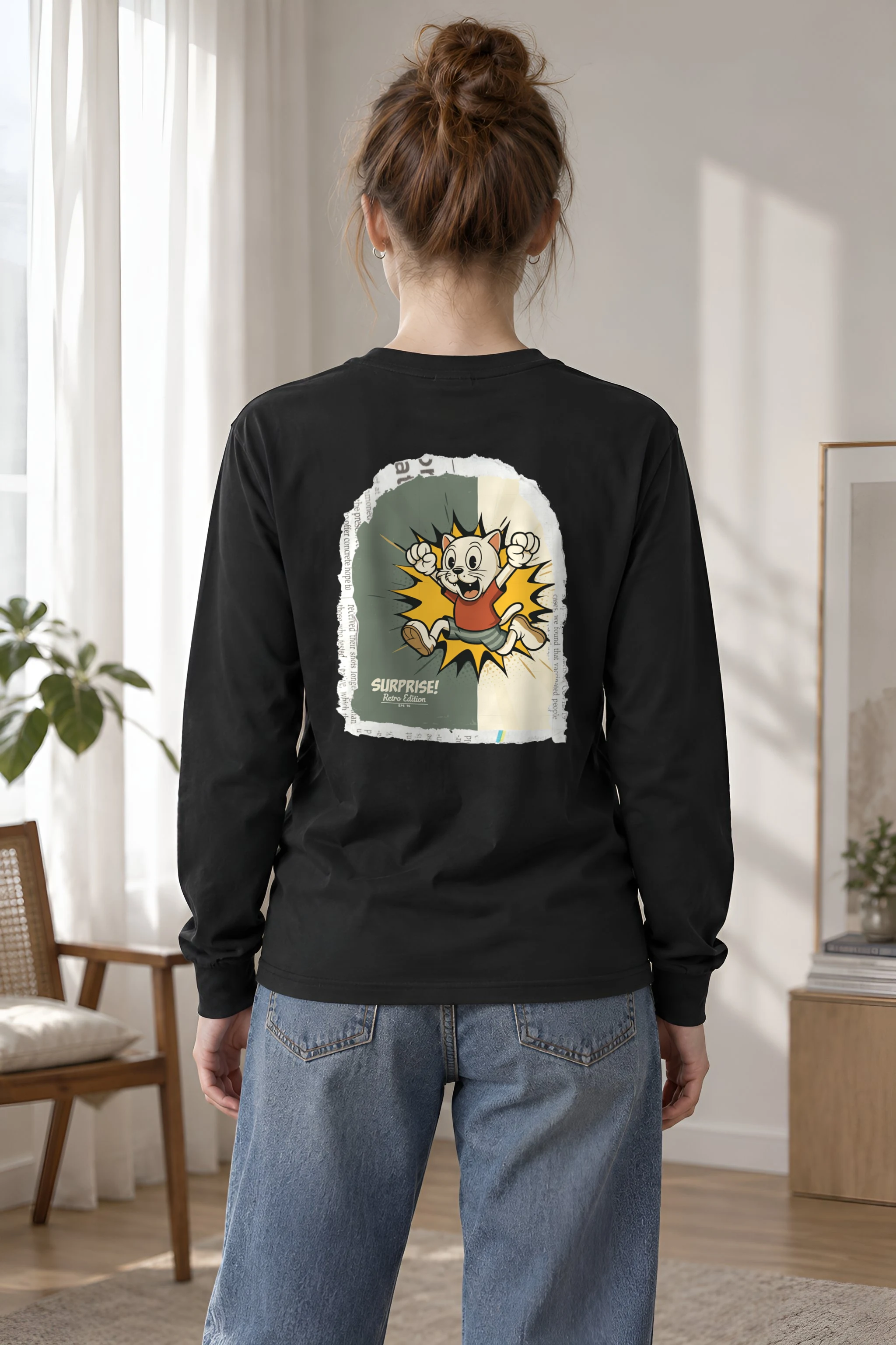 "Surprise Retro Edition" Unisex Longsleeve T-shirt