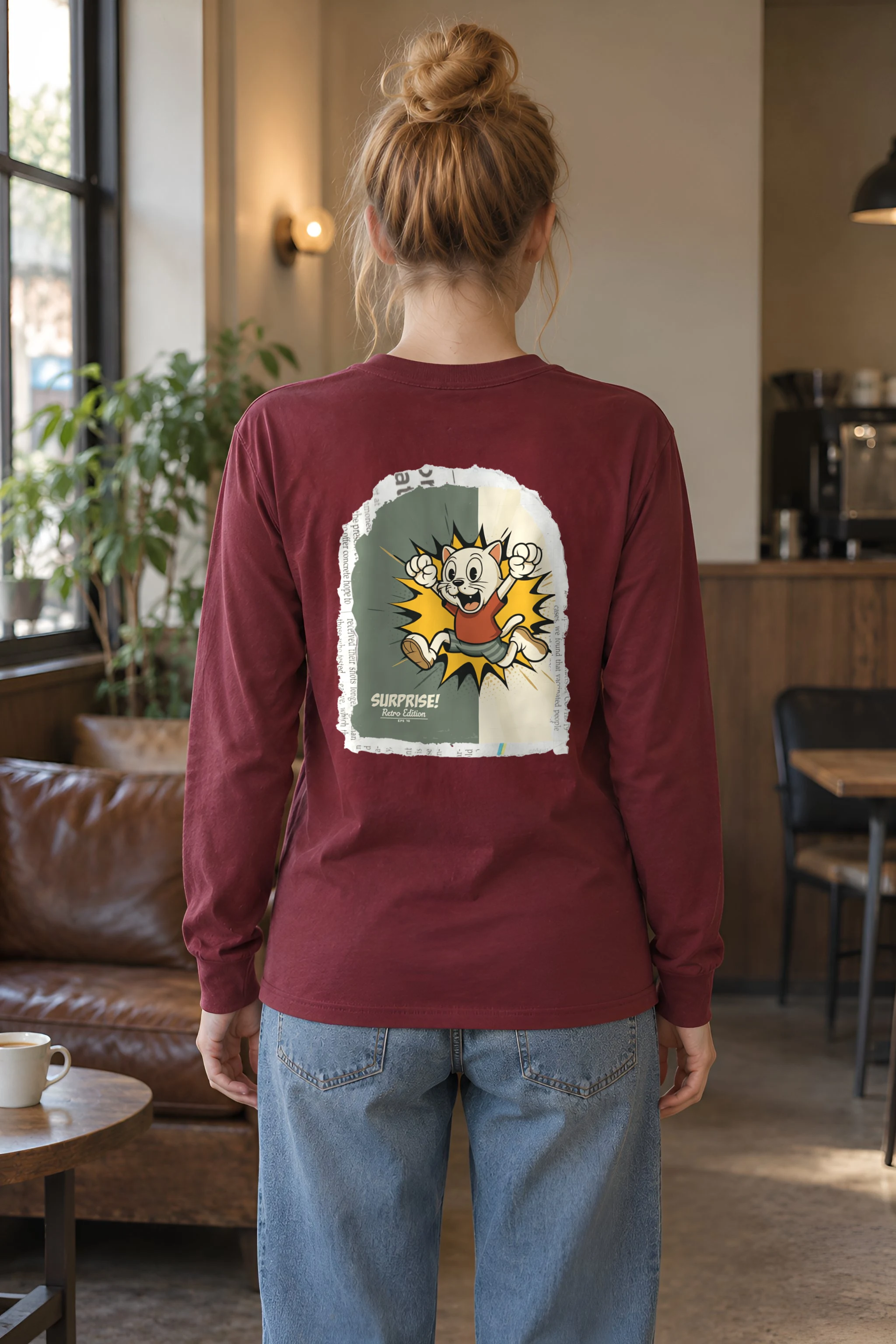"Surprise Retro Edition" Unisex Longsleeve T-shirt
