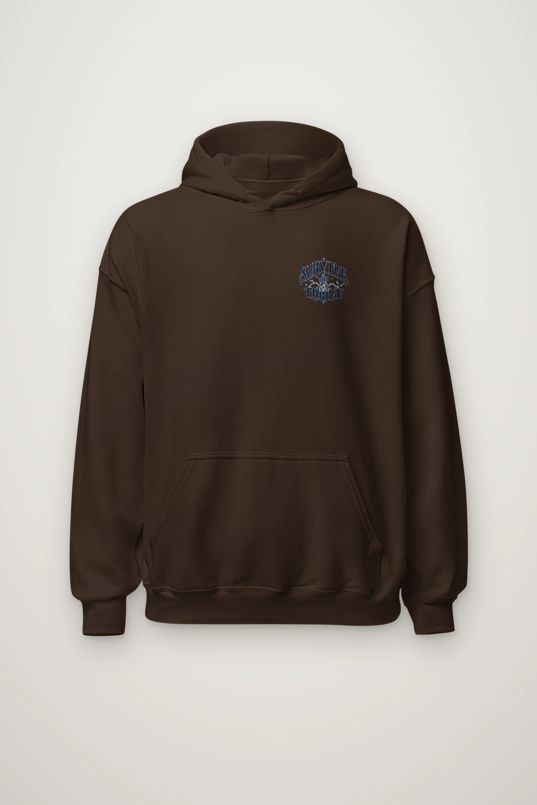 "Survive and Thrive" Heavy Blend Unisex Pullover Hoodie