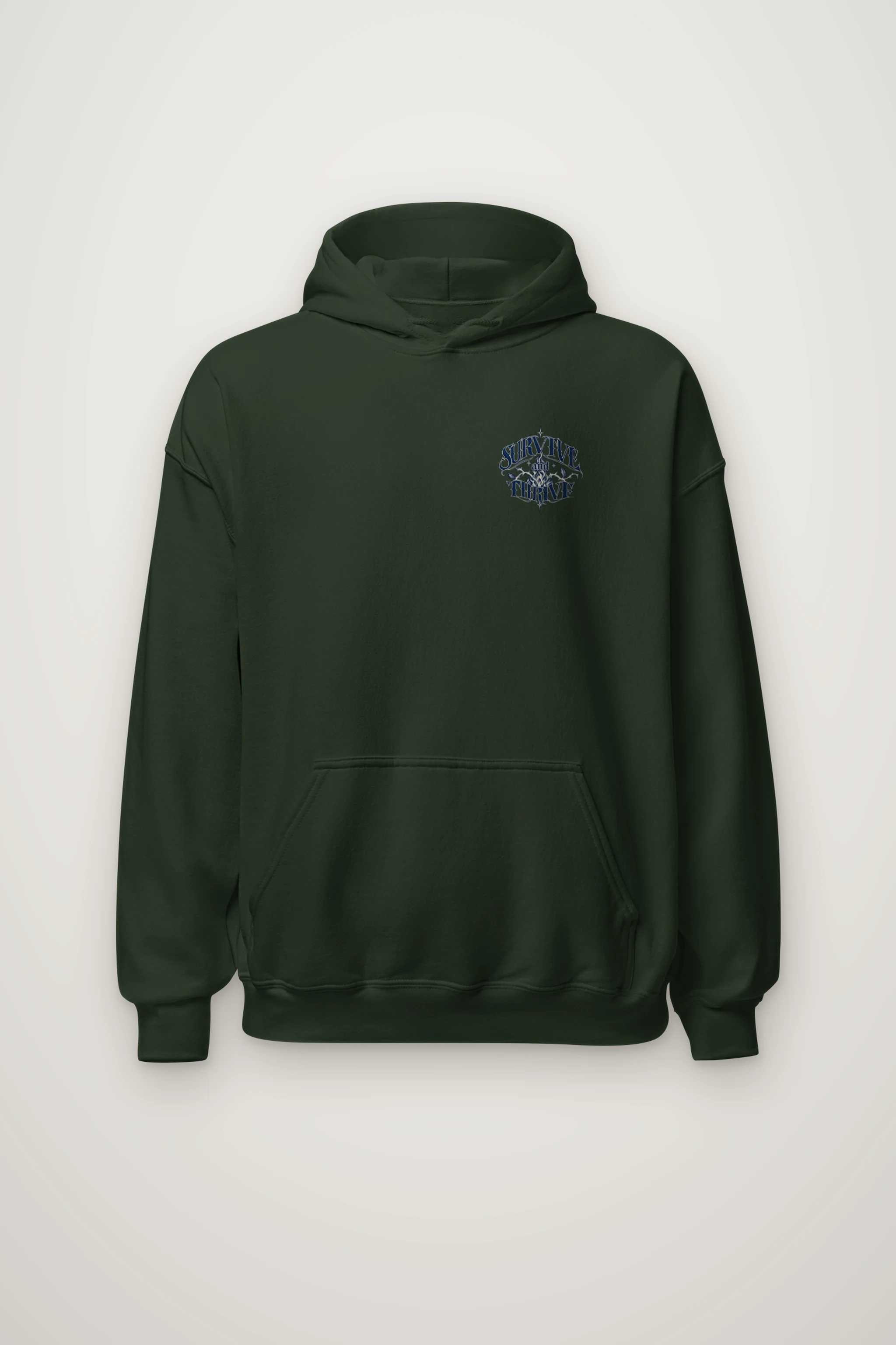 "Survive and Thrive" Heavy Blend Unisex Pullover Hoodie