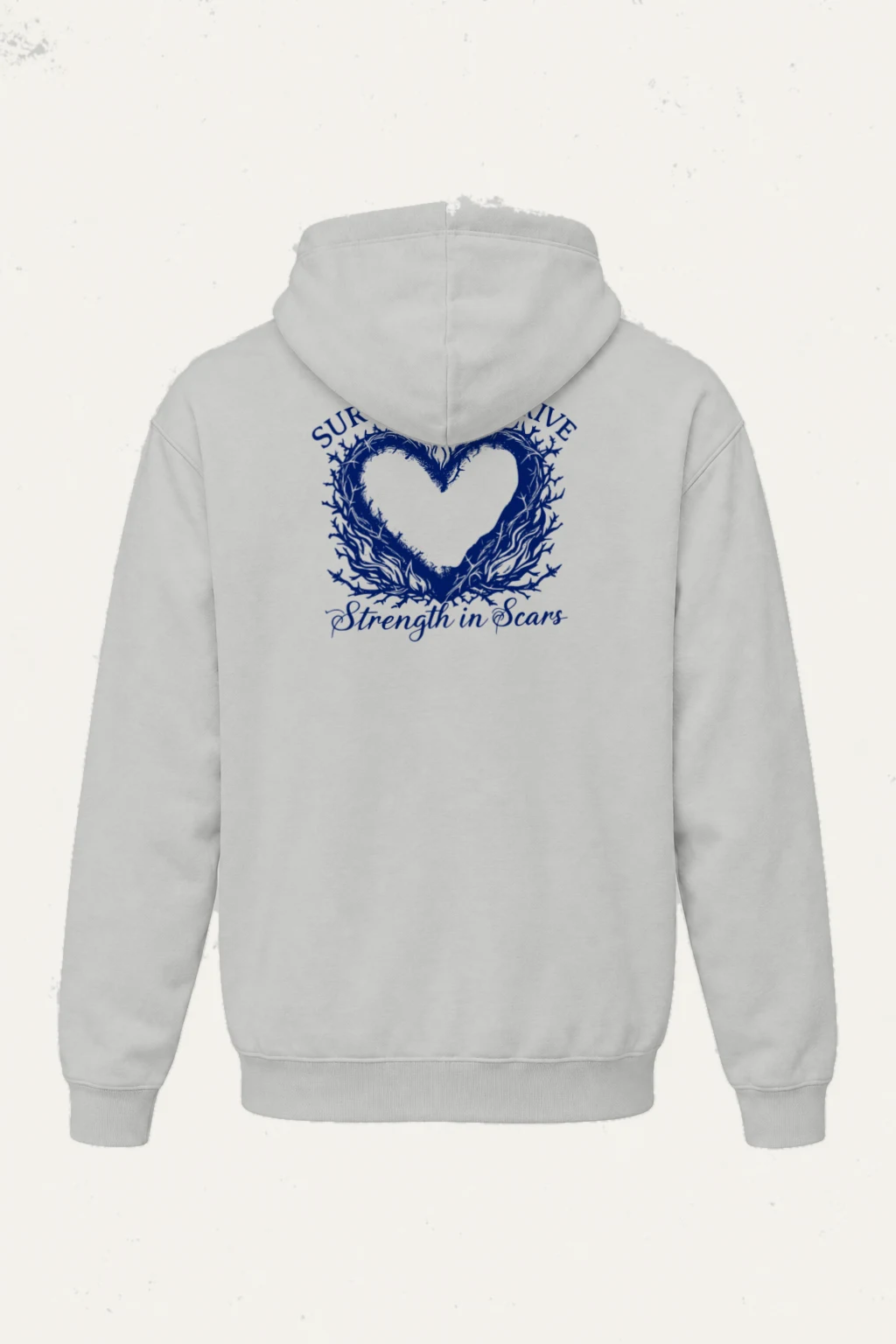"Survive And Thrive" Heavy Blend Unisex Pullover Hoodie | Gildan 18500