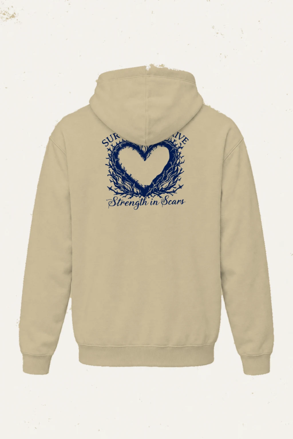"Survive And Thrive" Heavy Blend Unisex Pullover Hoodie | Gildan 18500