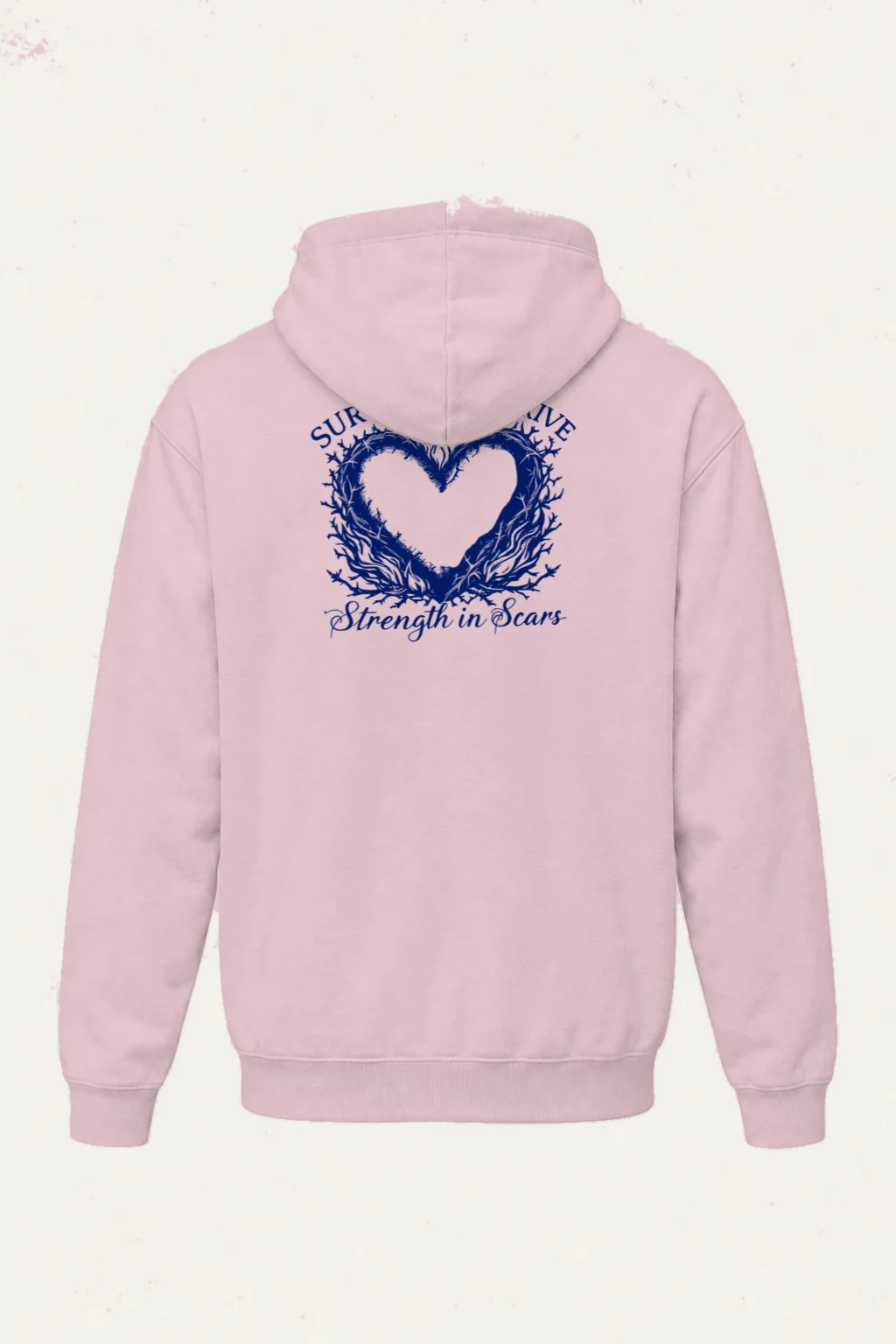 "Survive And Thrive" Heavy Blend Unisex Pullover Hoodie | Gildan 18500
