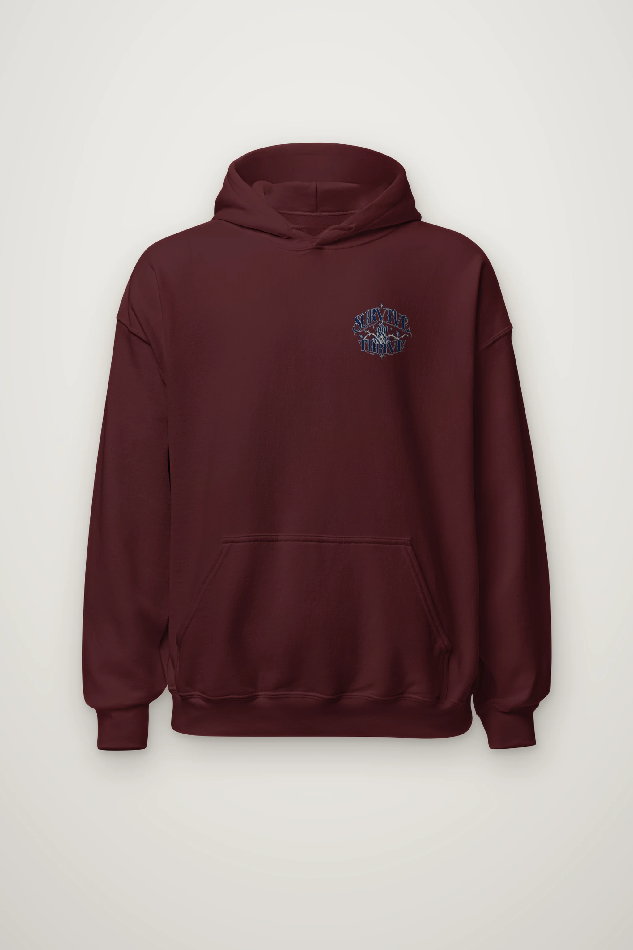 "Survive and Thrive" Heavy Blend Unisex Pullover Hoodie