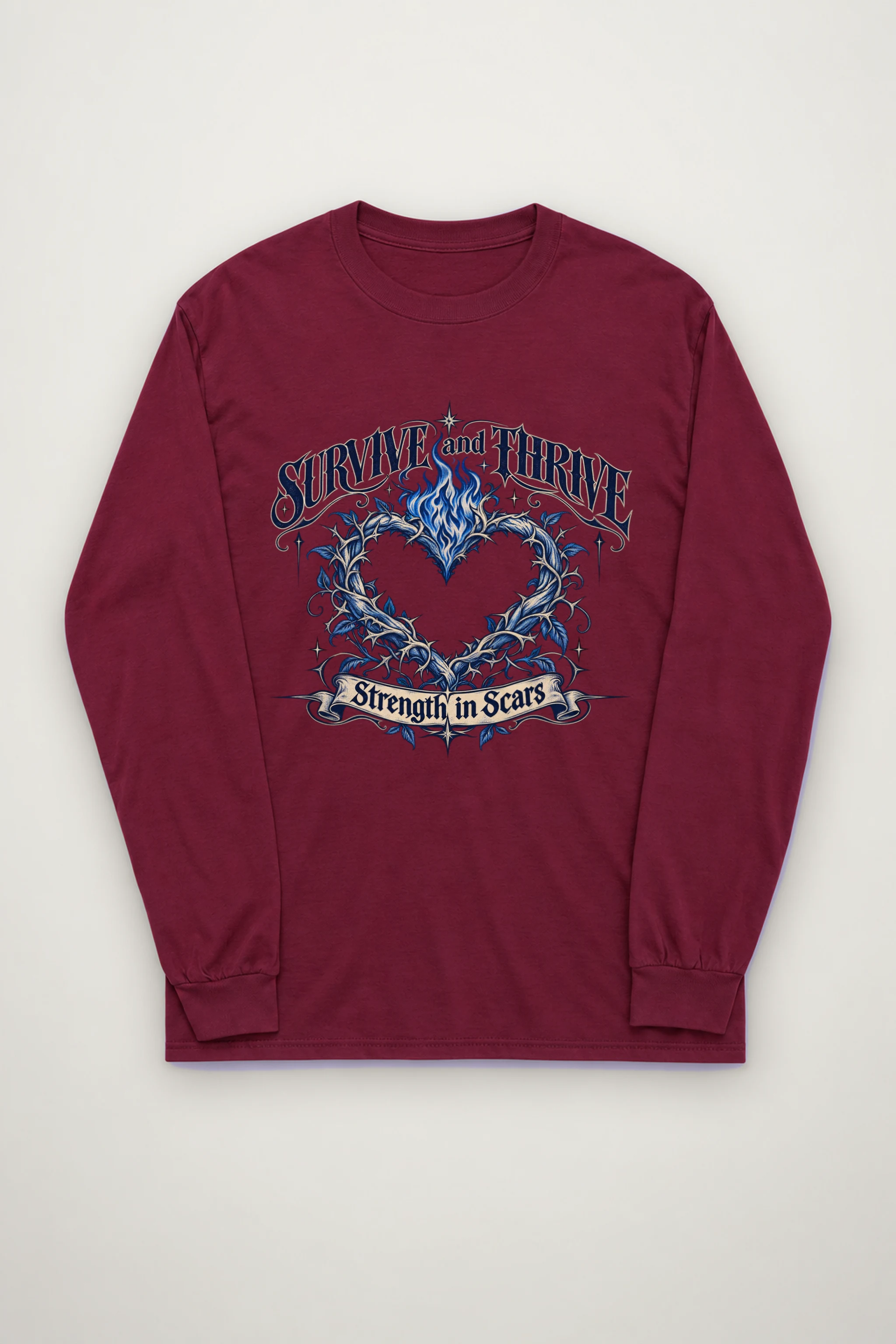 "Survive And Thrive" Unisex Longsleeve T-shirt