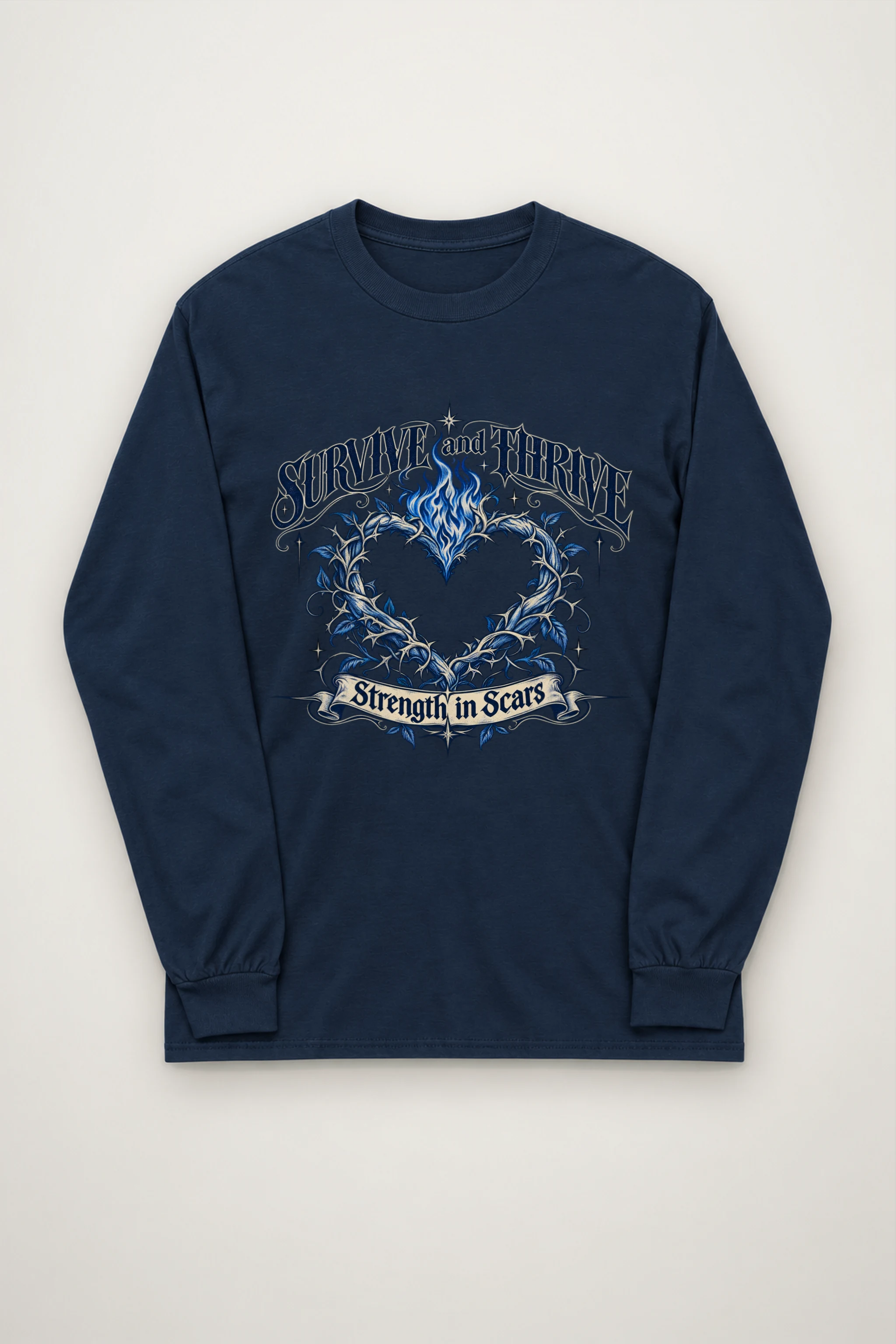 "Survive And Thrive" Unisex Longsleeve T-shirt