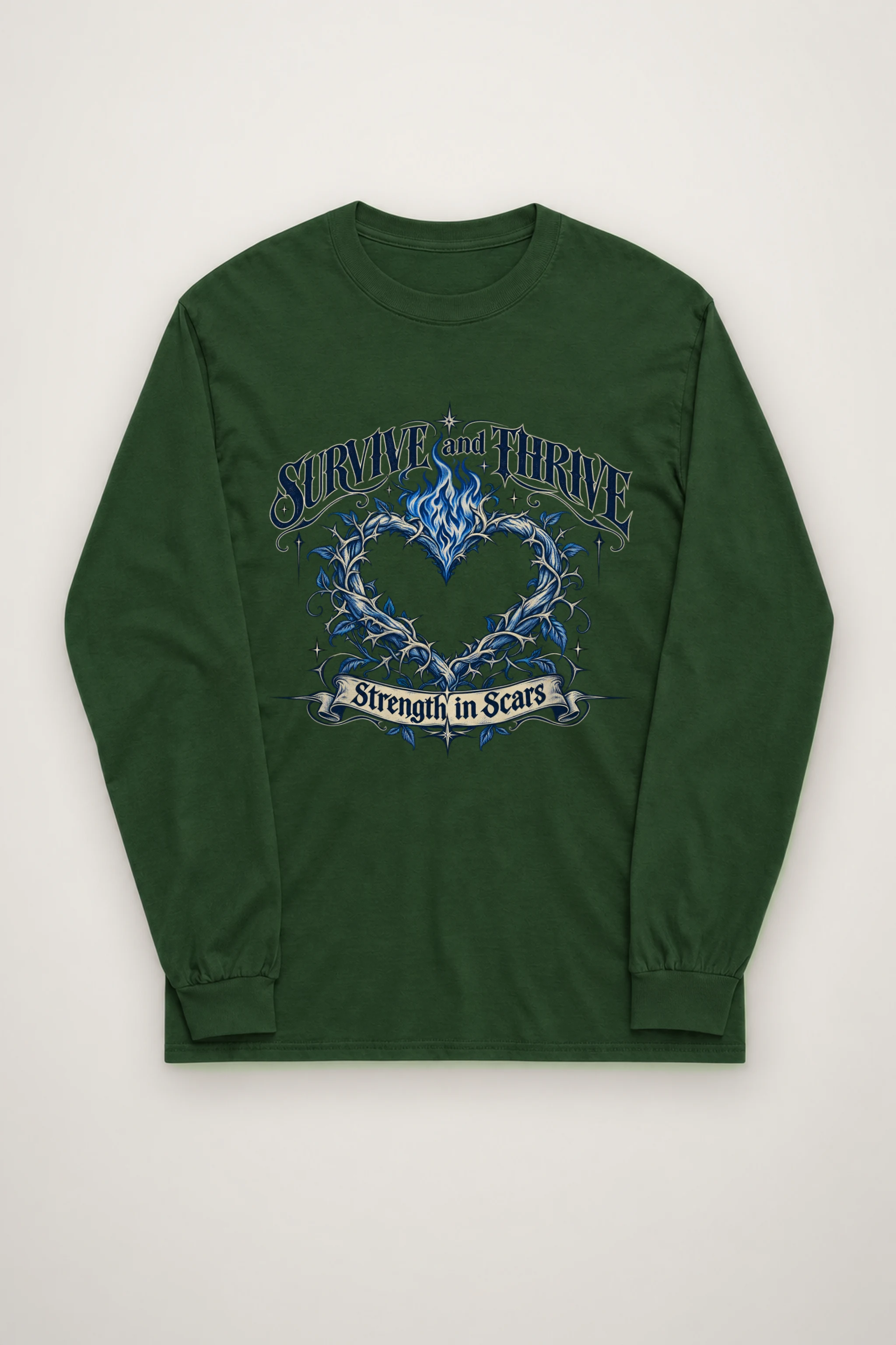 "Survive And Thrive" Unisex Longsleeve T-shirt
