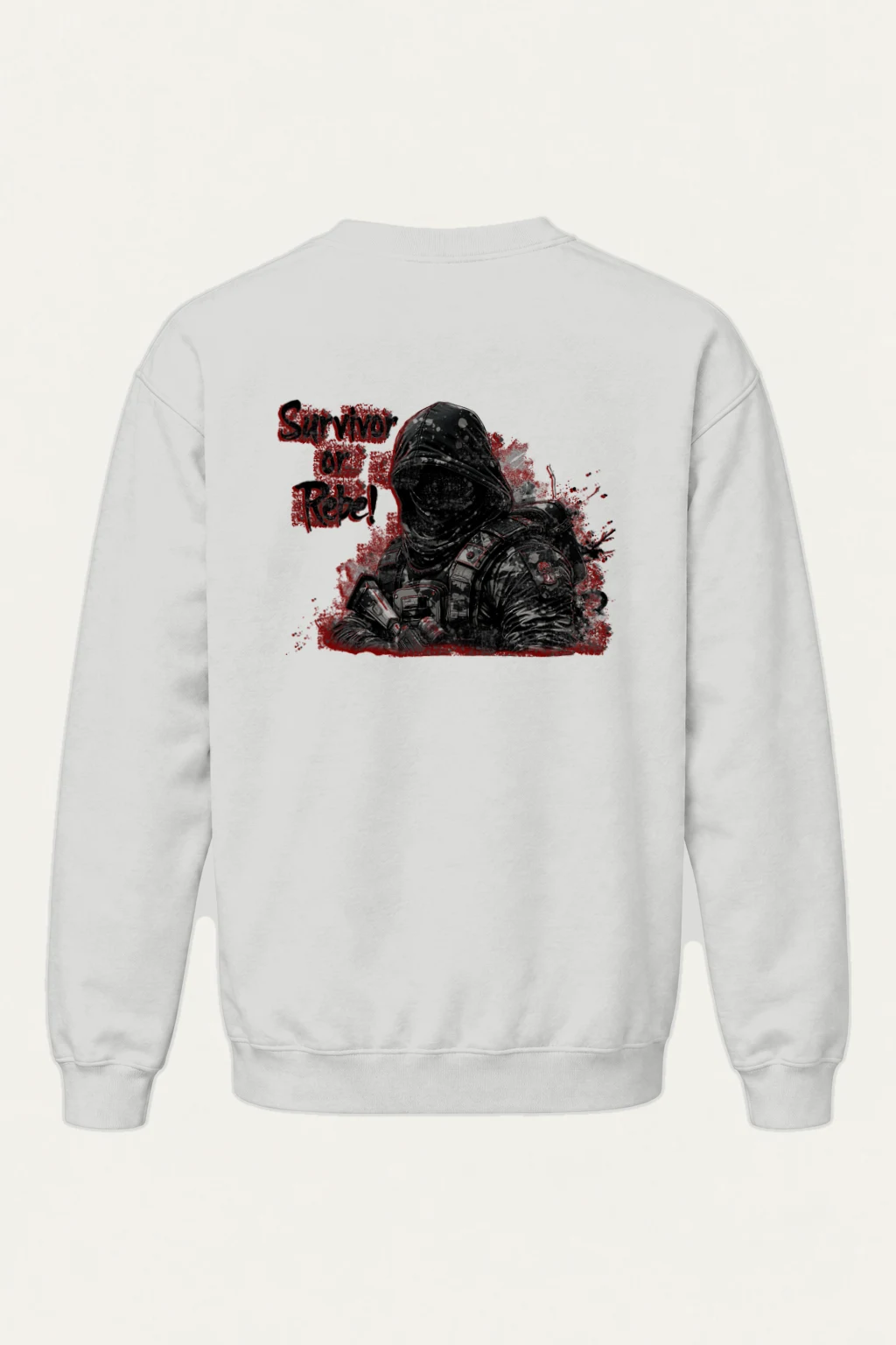"Survivor Of Rebel!" Heavy Blend Unisex Crewneck Sweatshirt | Gildan 18000