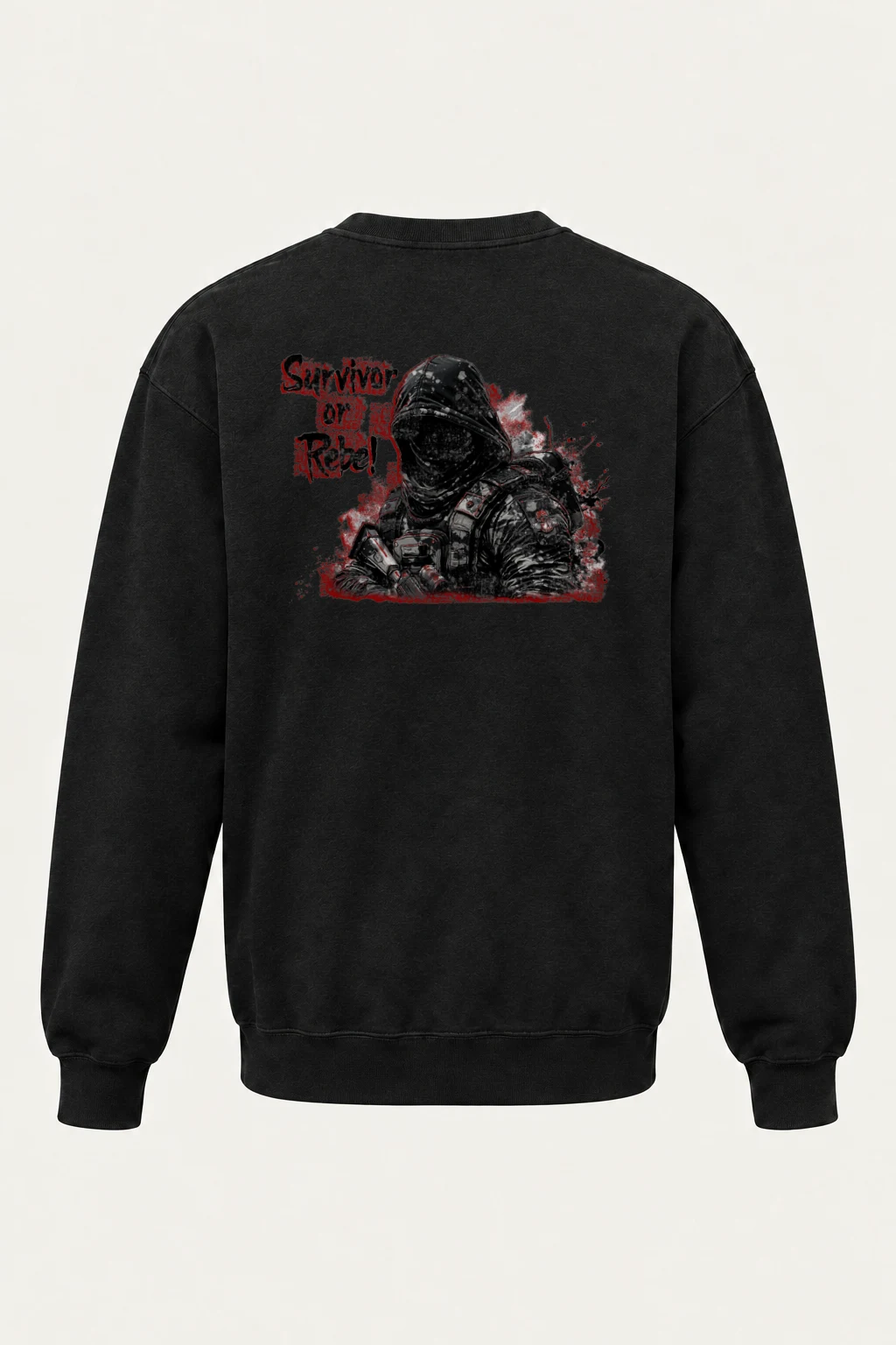 "Survivor Of Rebel!" Heavy Blend Unisex Crewneck Sweatshirt | Gildan 18000