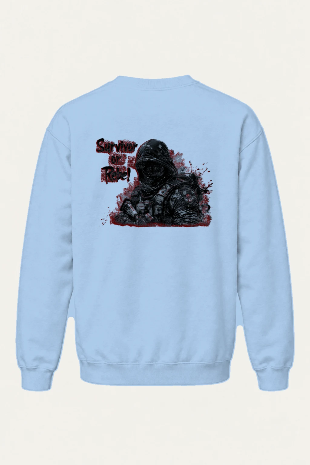"Survivor Of Rebel!" Heavy Blend Unisex Crewneck Sweatshirt | Gildan 18000