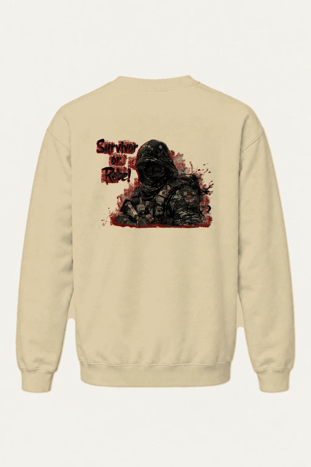"Survivor Of Rebel!" Heavy Blend Unisex Crewneck Sweatshirt | Gildan 18000