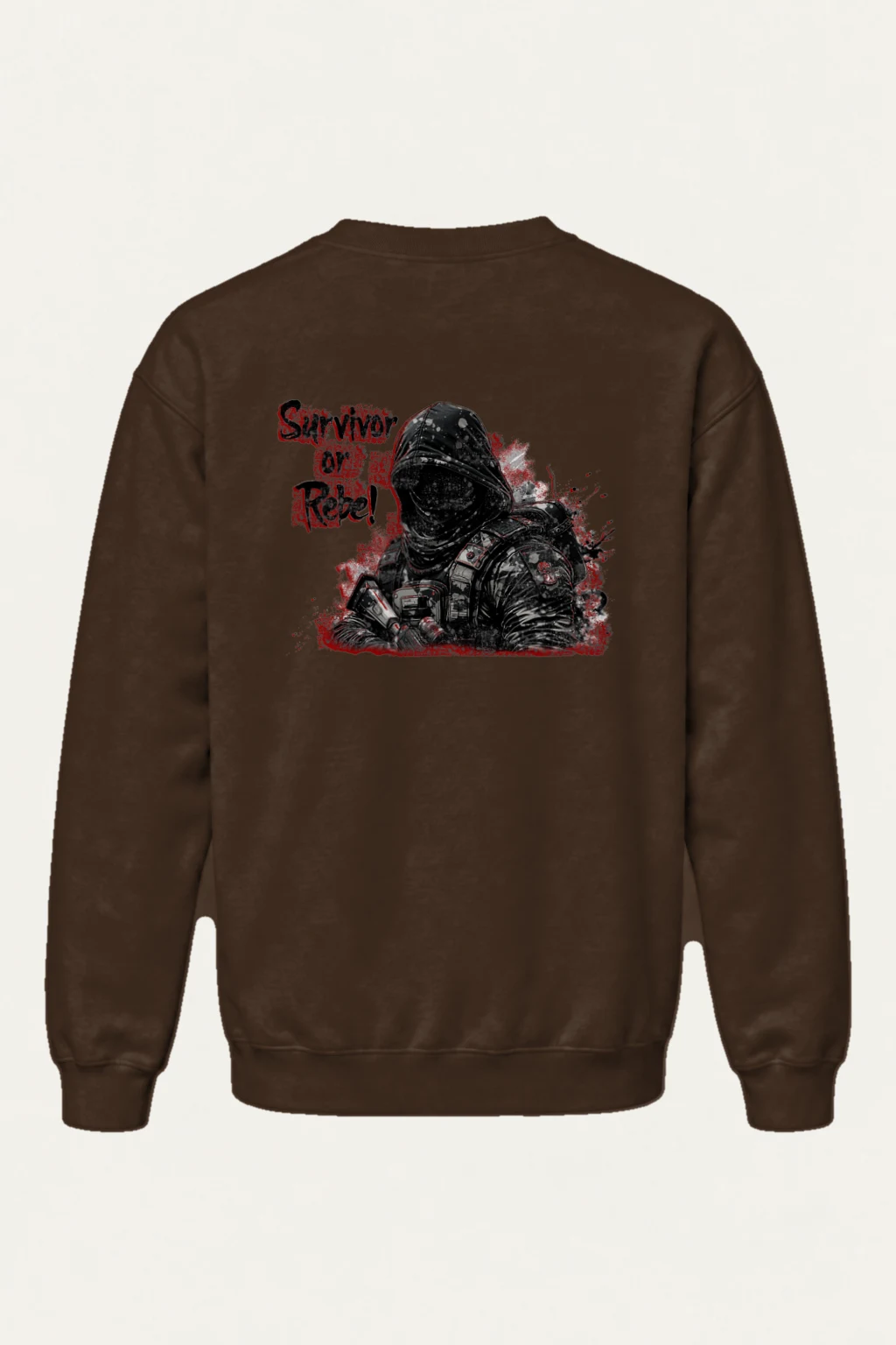 "Survivor Of Rebel!" Heavy Blend Unisex Crewneck Sweatshirt | Gildan 18000