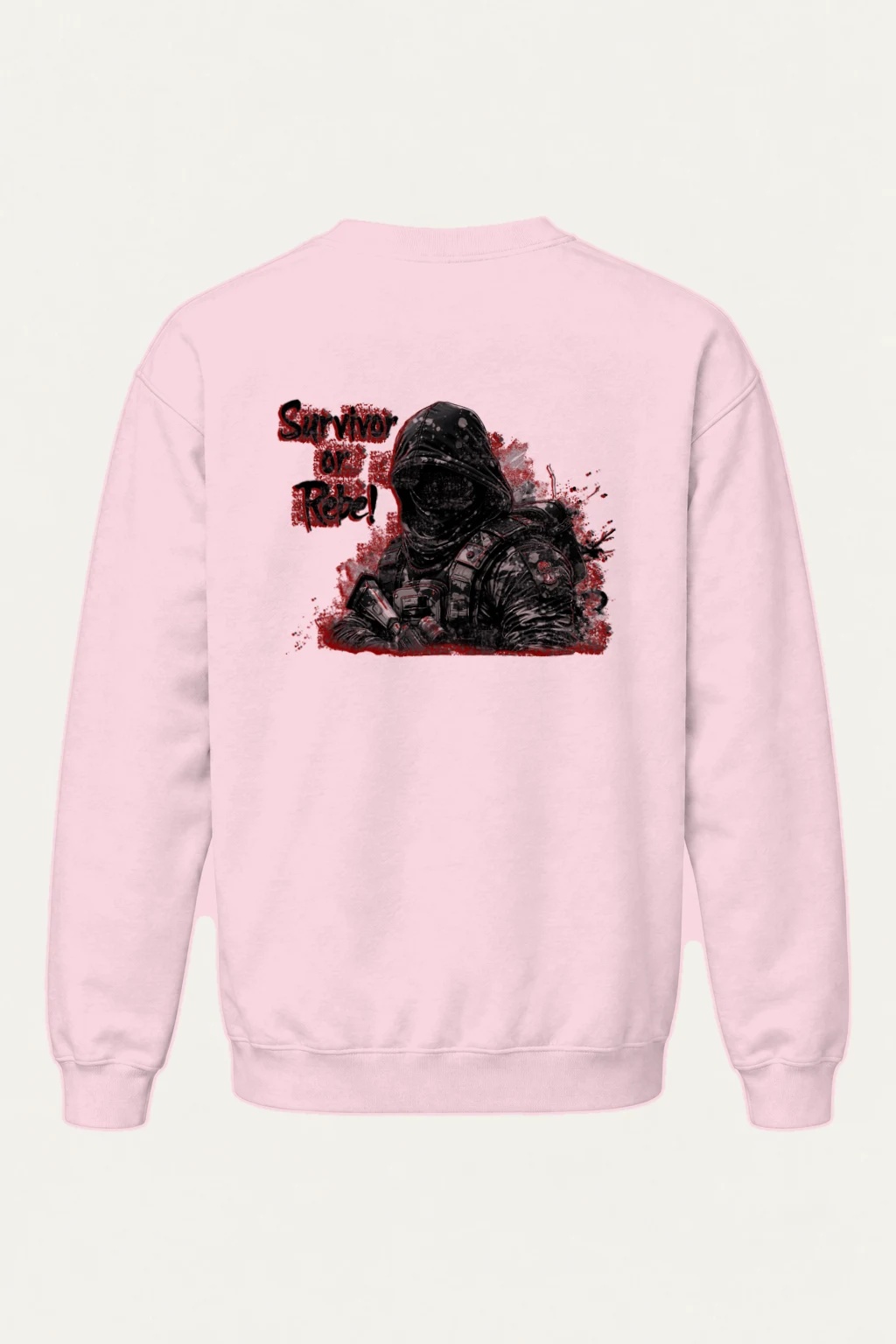 "Survivor Of Rebel!" Heavy Blend Unisex Crewneck Sweatshirt | Gildan 18000