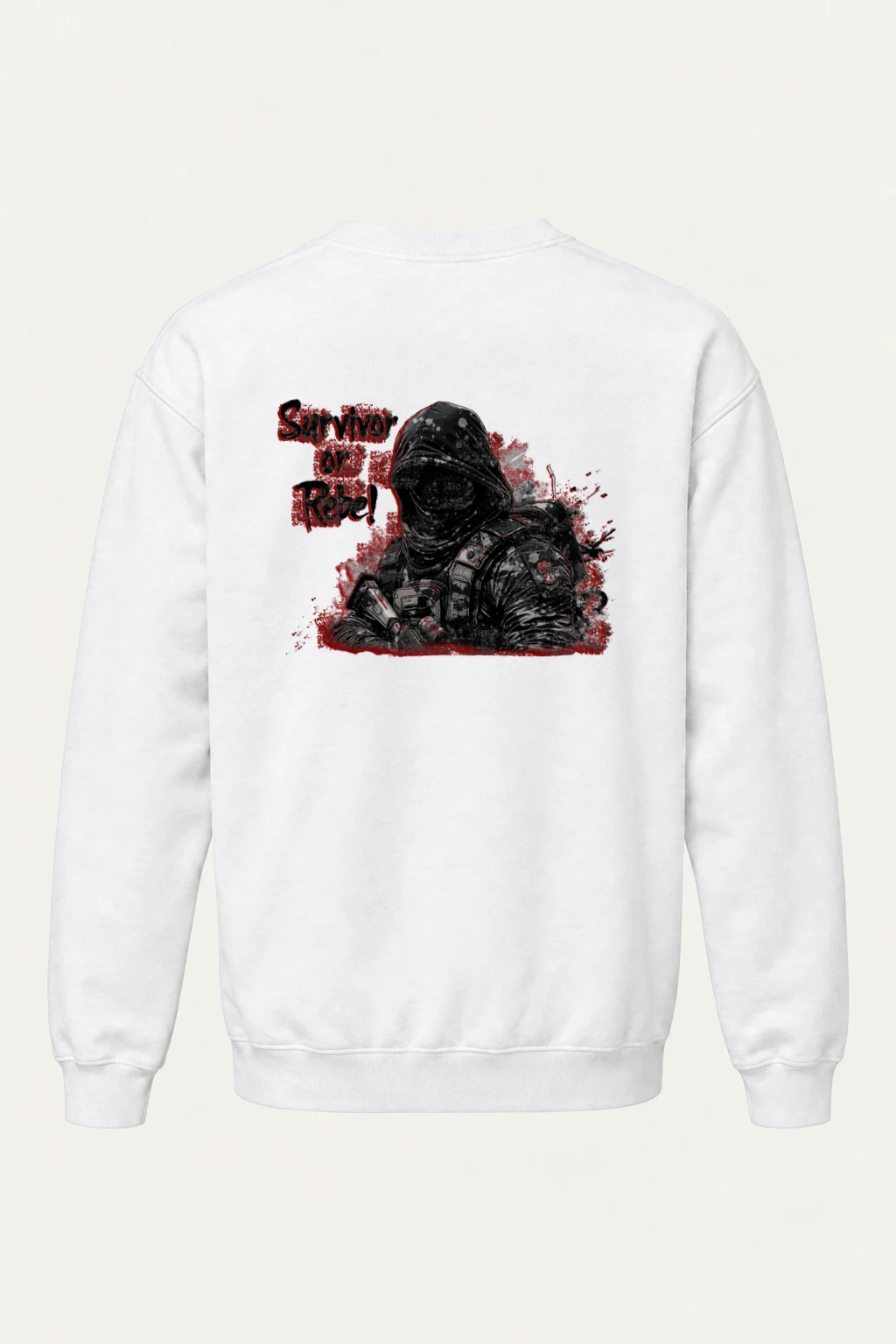 "Survivor Of Rebel!" Heavy Blend Unisex Crewneck Sweatshirt | Gildan 18000