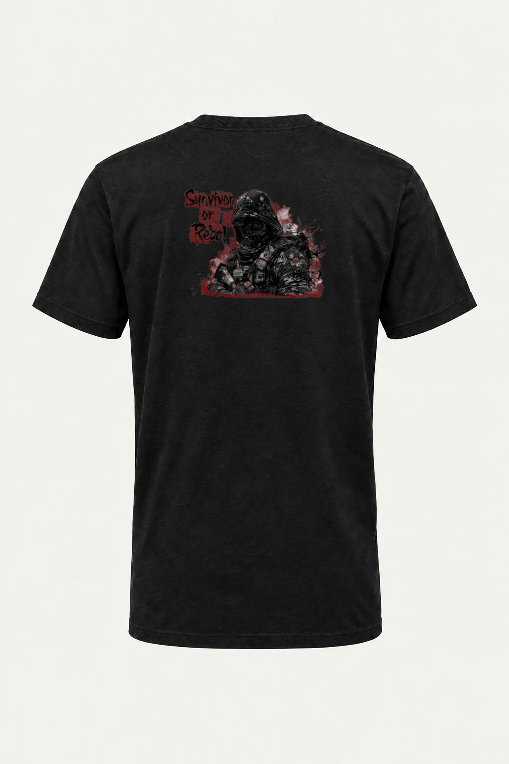 "Survivor Of Rebel" Heavyweight Unisex Crewneck T-shirt | Gildan 5000