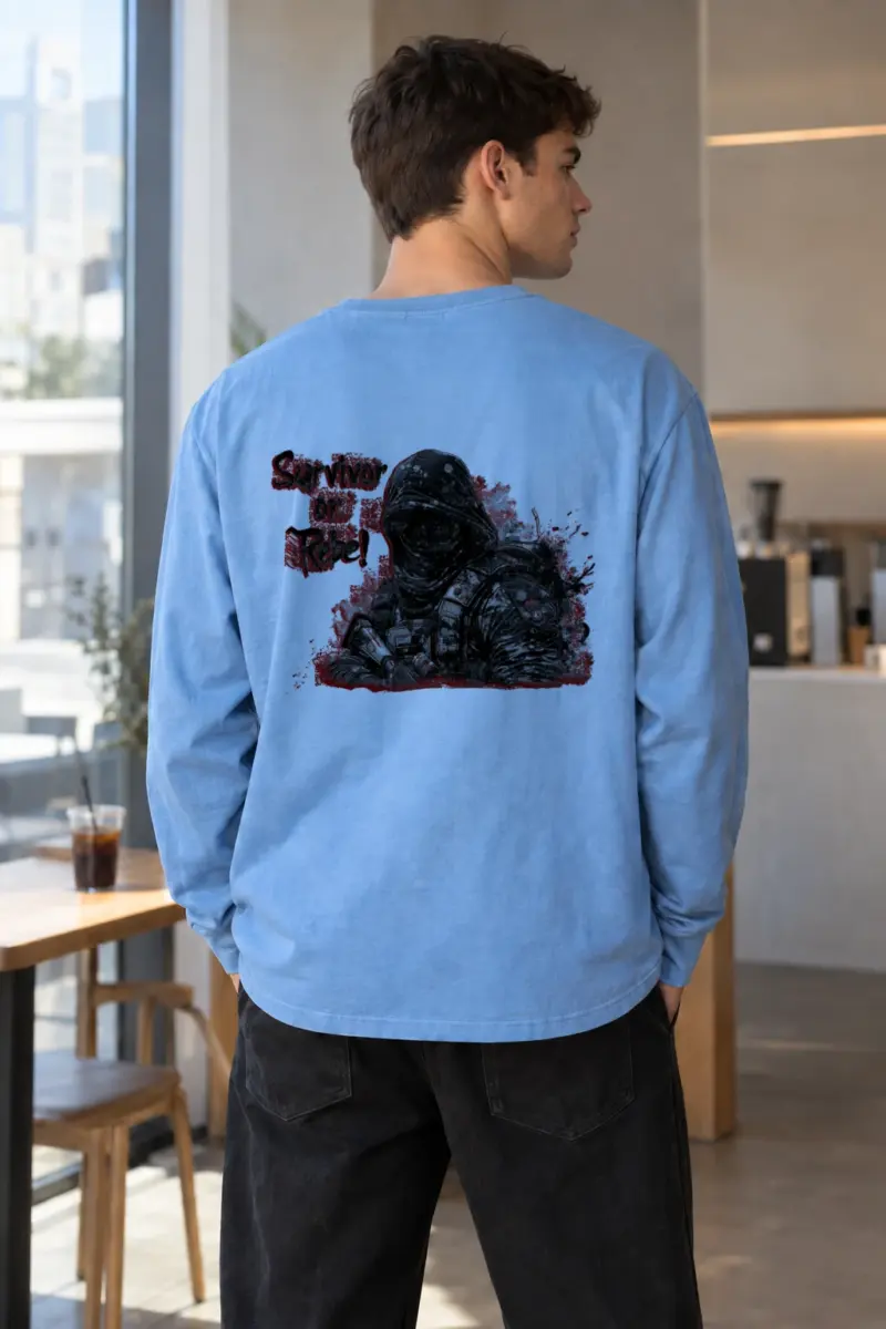 “Survivor Of Rebel” Unisex Longsleeve T-shirt | Gildan 2400
