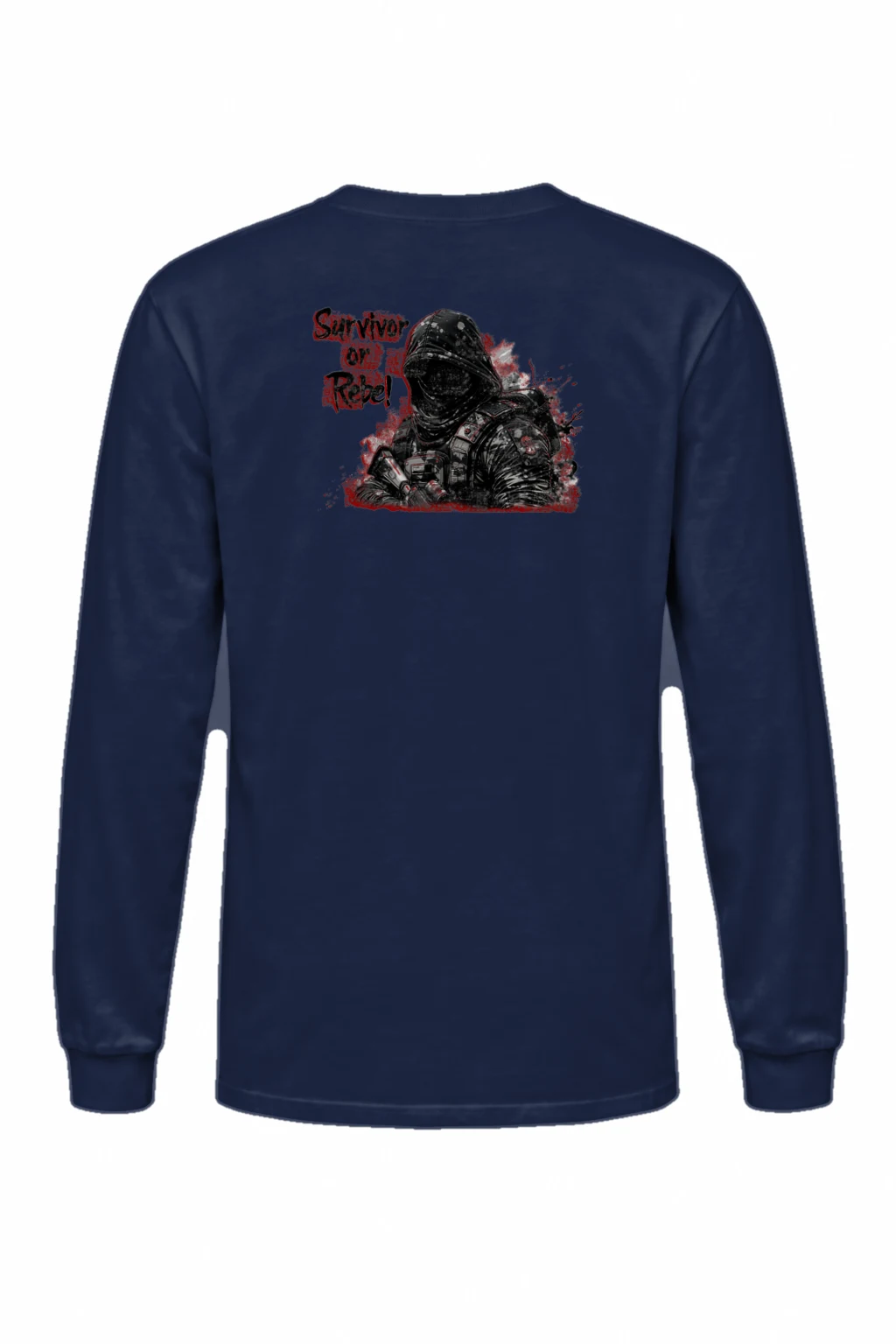 "Survivor Of Rebel" Unisex Longsleeve T-shirt | Gildan 2400
