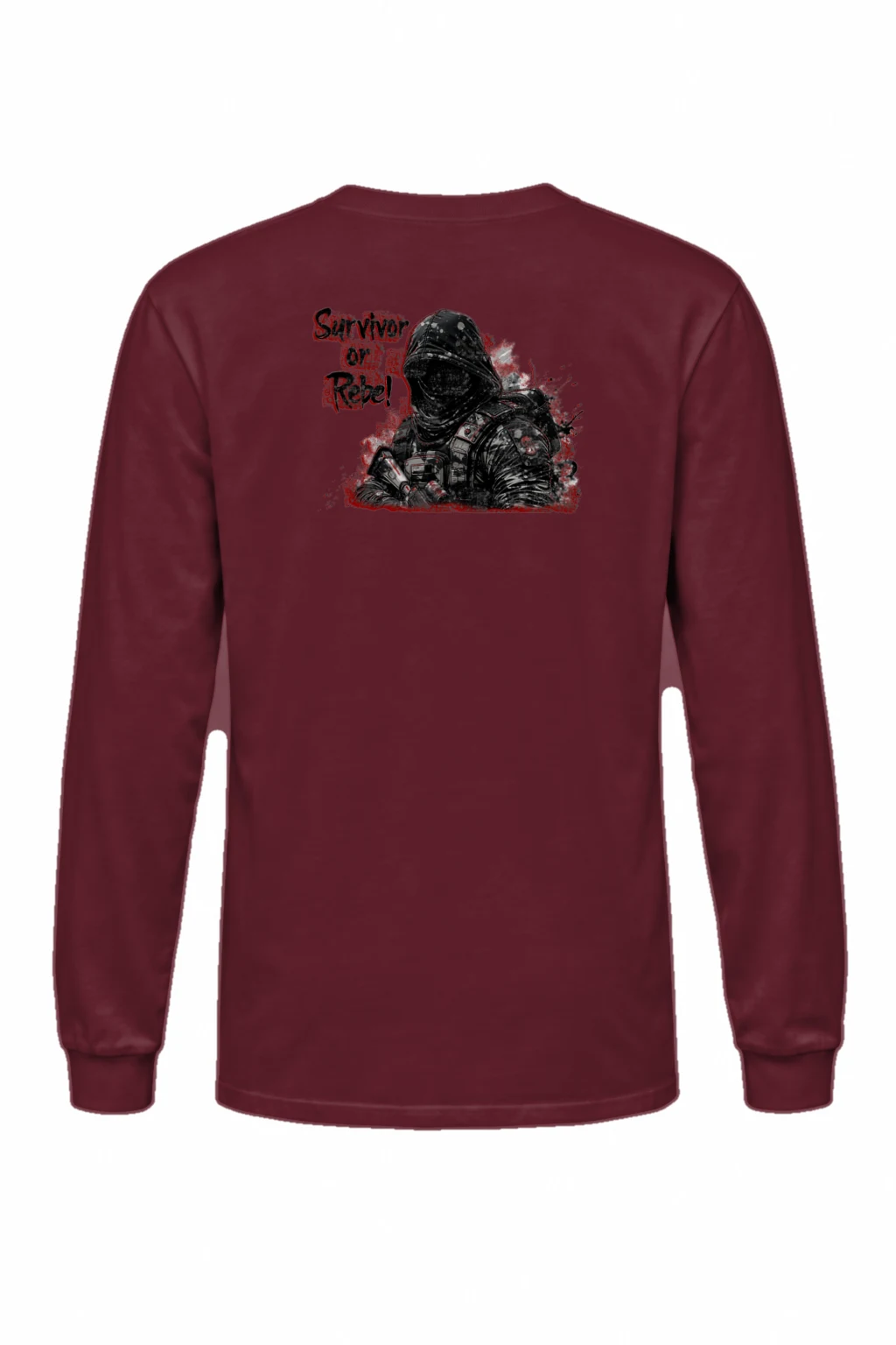 "Survivor Of Rebel" Unisex Longsleeve T-shirt | Gildan 2400