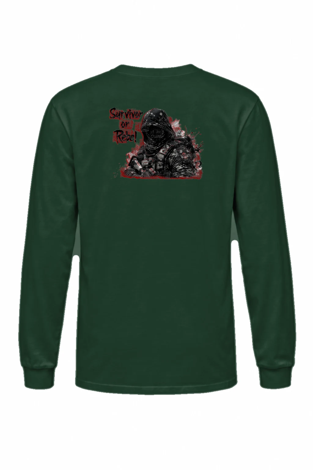 "Survivor Of Rebel" Unisex Longsleeve T-shirt | Gildan 2400