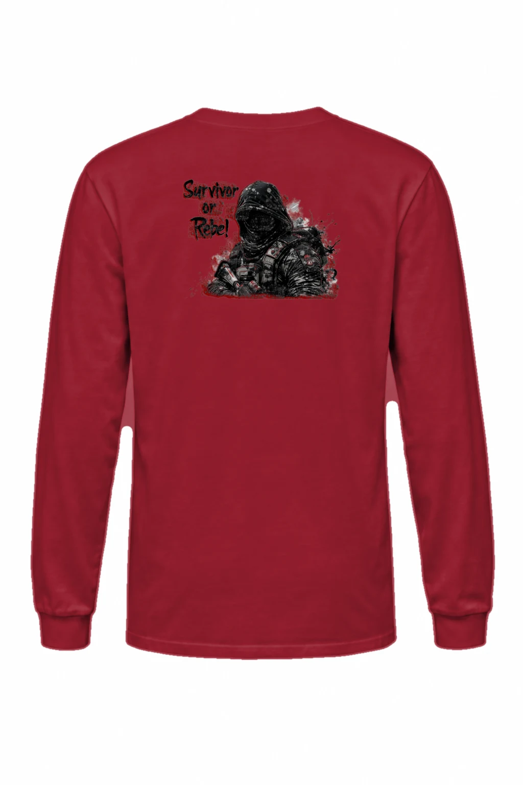 "Survivor Of Rebel" Unisex Longsleeve T-shirt | Gildan 2400