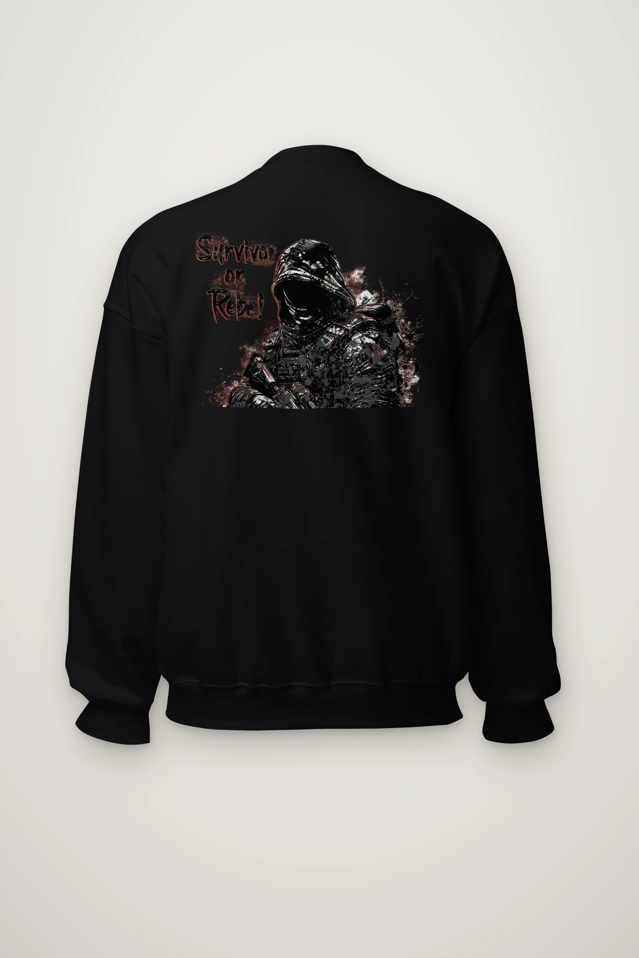 "Survivor Or Rebel" Heavy Blend Unisex Crewneck Sweatshirt