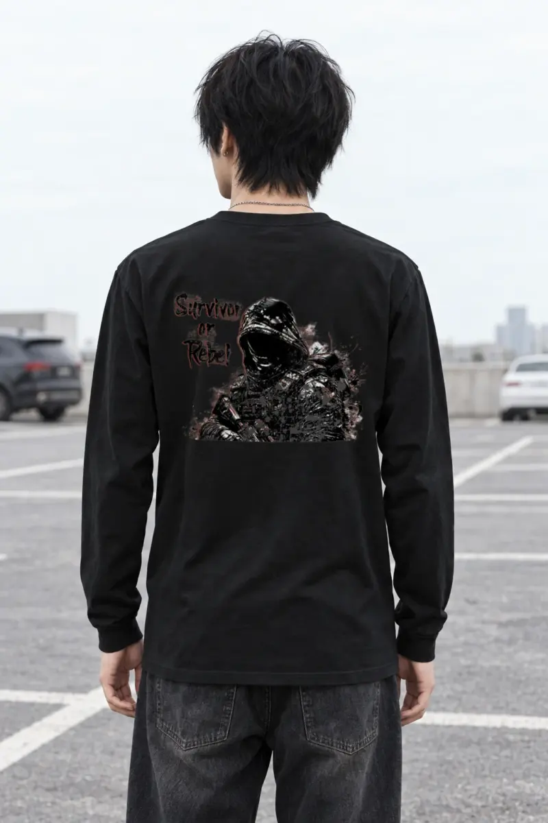 "Survivor Or Rebel" Unisex Longsleeve T-shirt