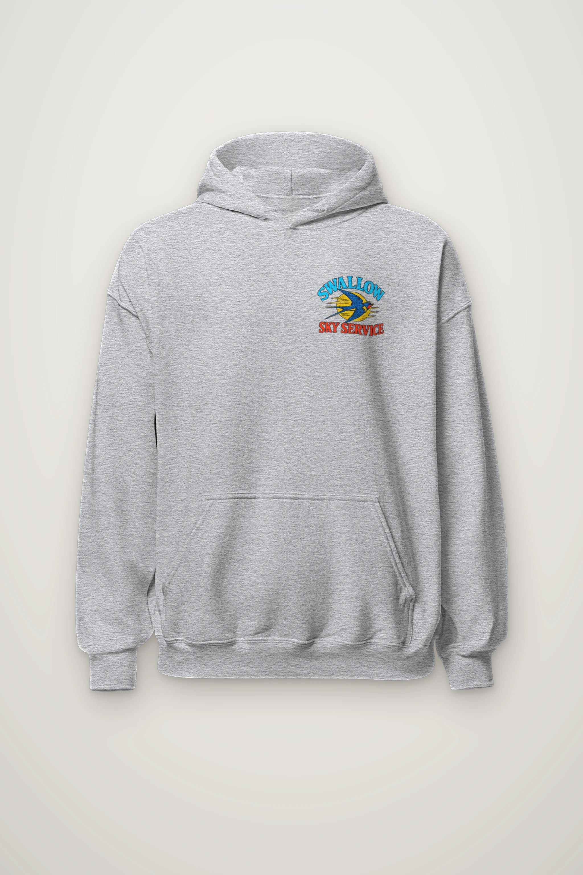 "Swallow Departure" Heavy Blend Unisex Pullover Hoodie