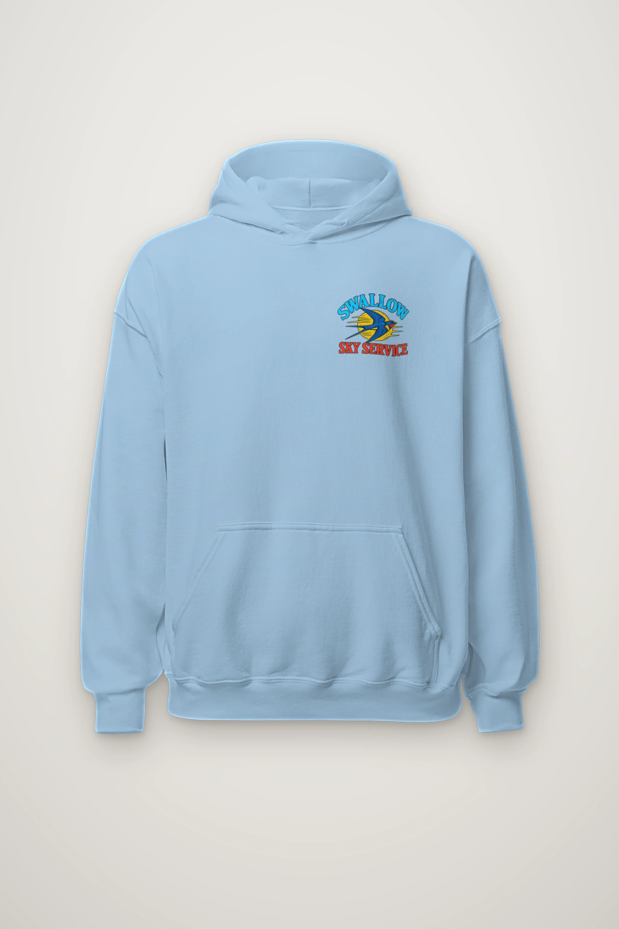 "Swallow Departure" Heavy Blend Unisex Pullover Hoodie