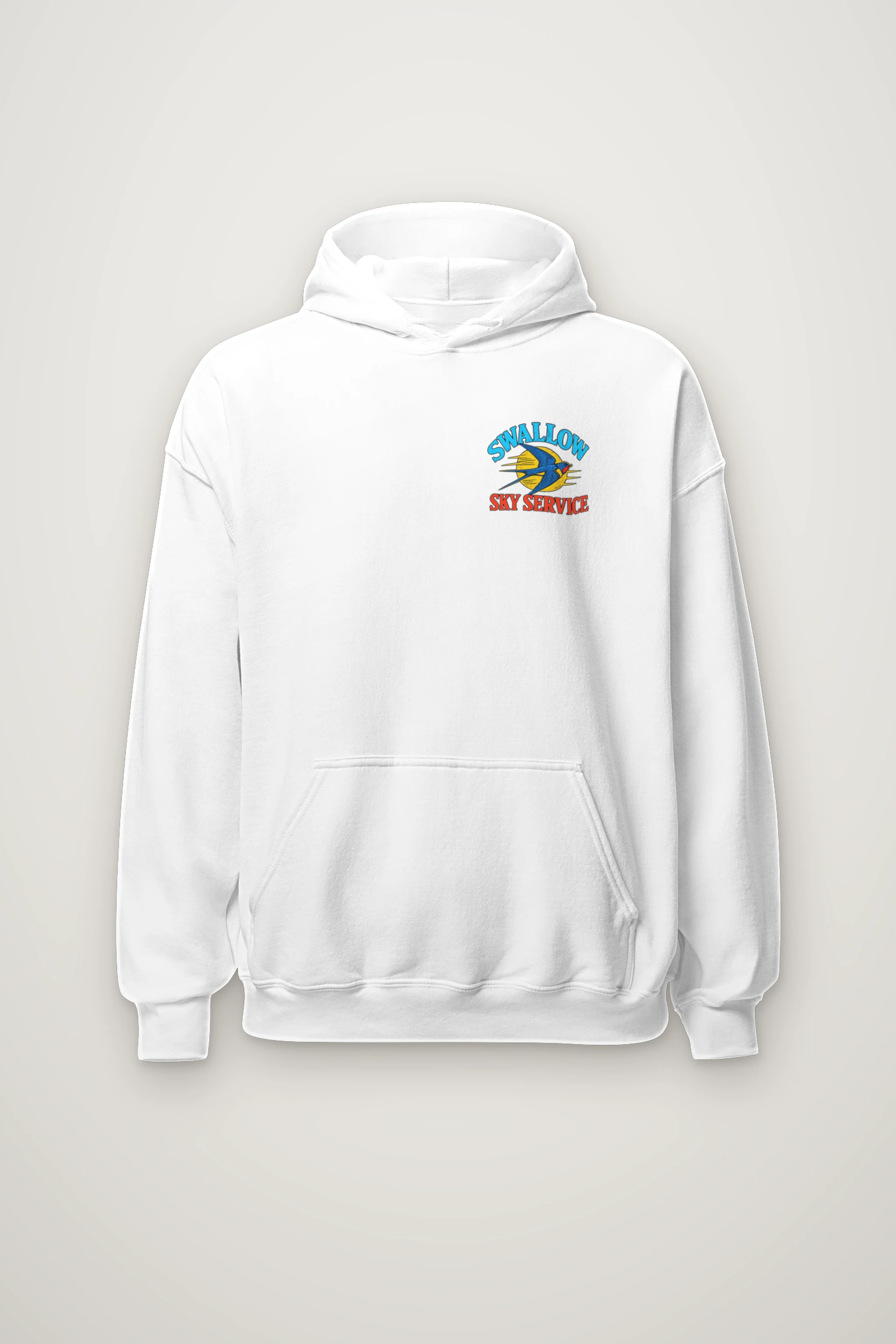 "Swallow Departure" Heavy Blend Unisex Pullover Hoodie