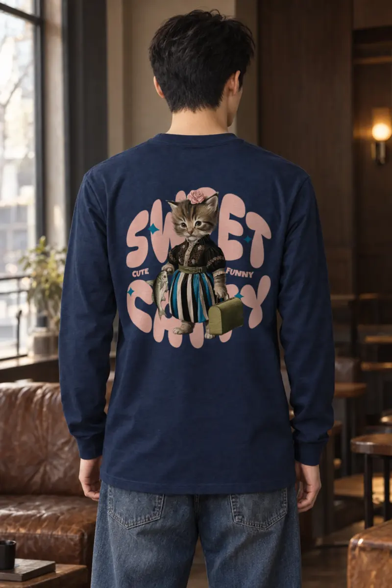 "Sweet Cat" Unisex Longsleeve T-shirt